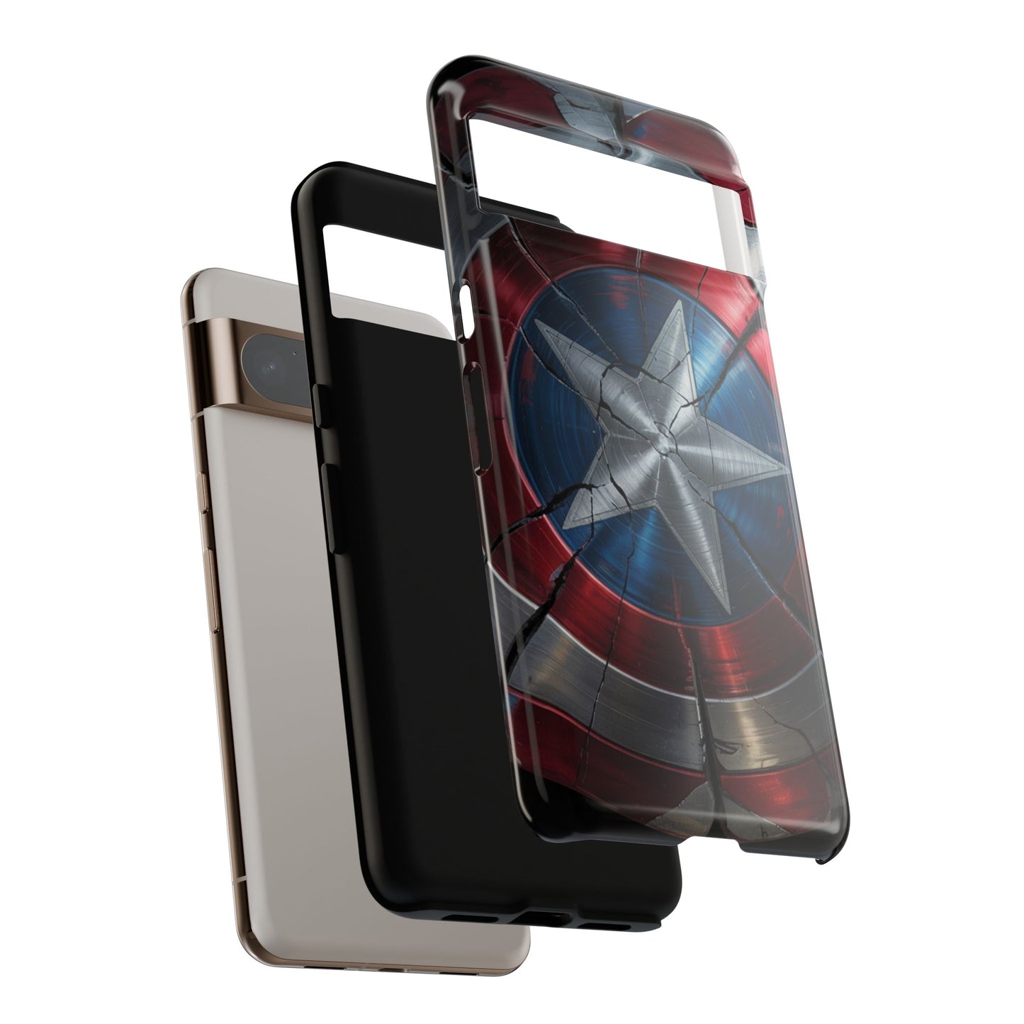 Captain America Shield Phone Case – Tough & Durable