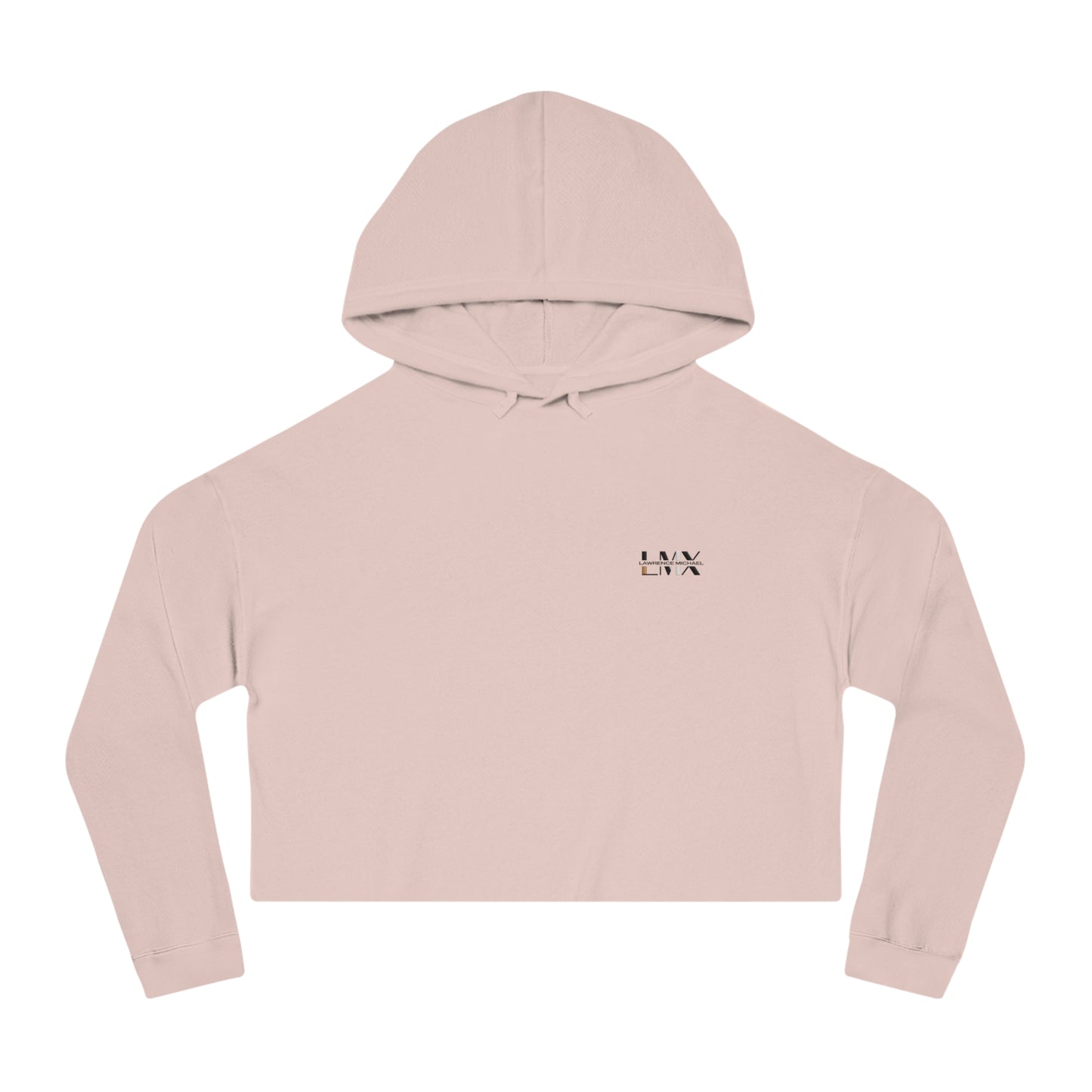 LMX Designs Cropped Hoodie – Blush
