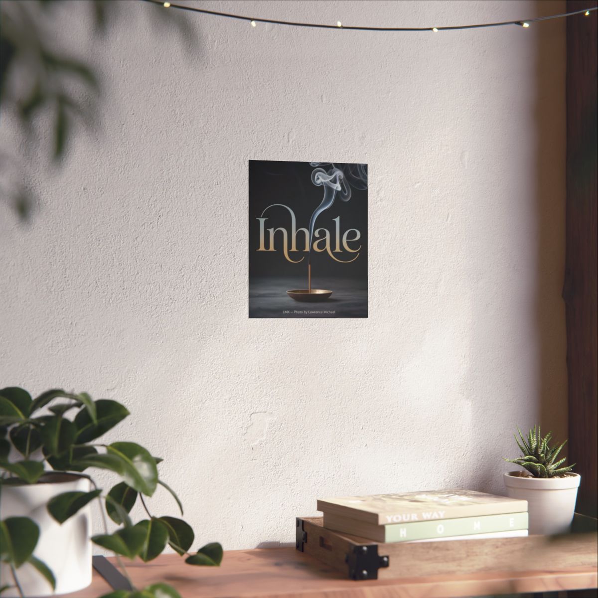 Inhale — Multiverse Canvas Edition (8×10 Mini Print)