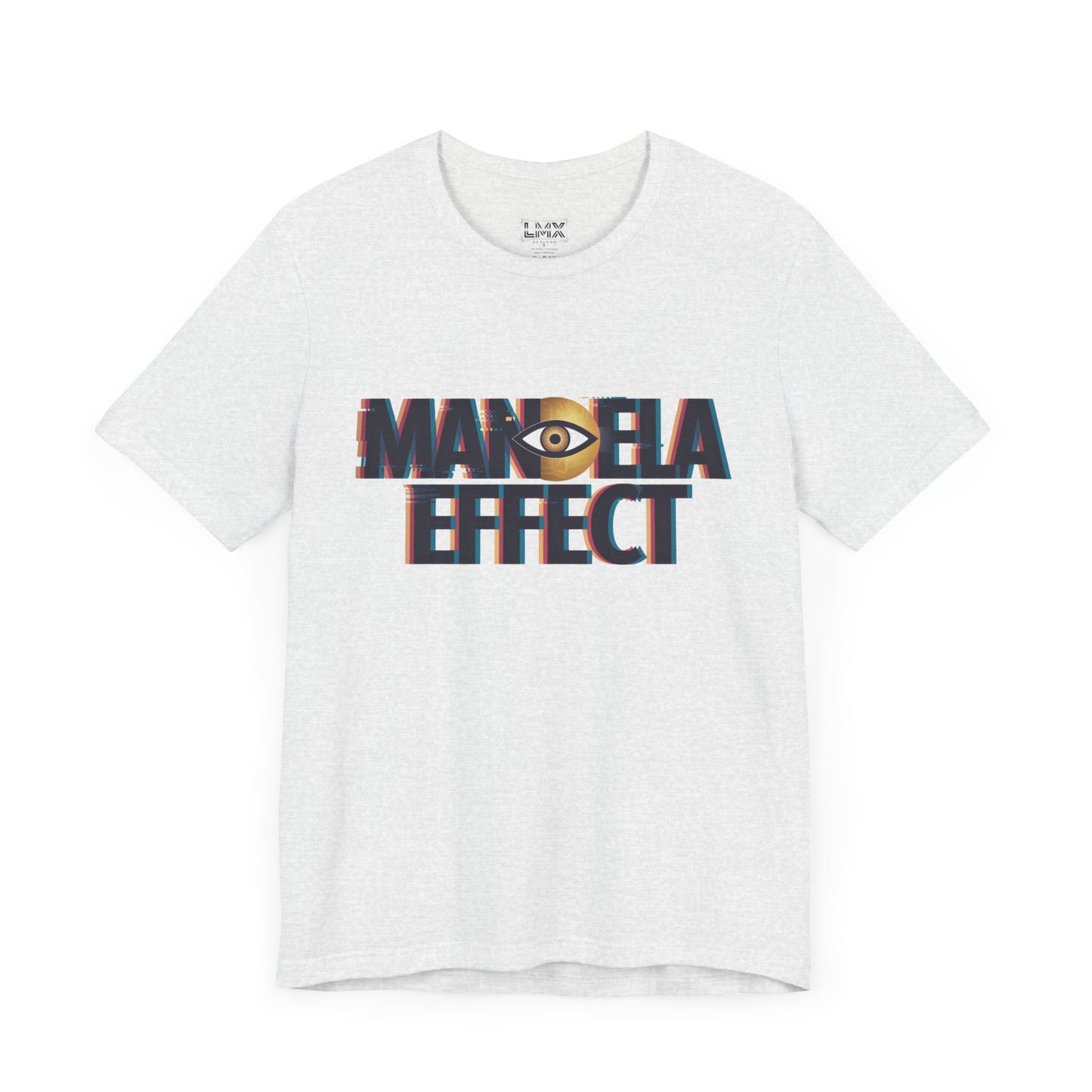 Unisex Tee LMX Mandela Effect Conspiracy Line Graphic T-Shirt