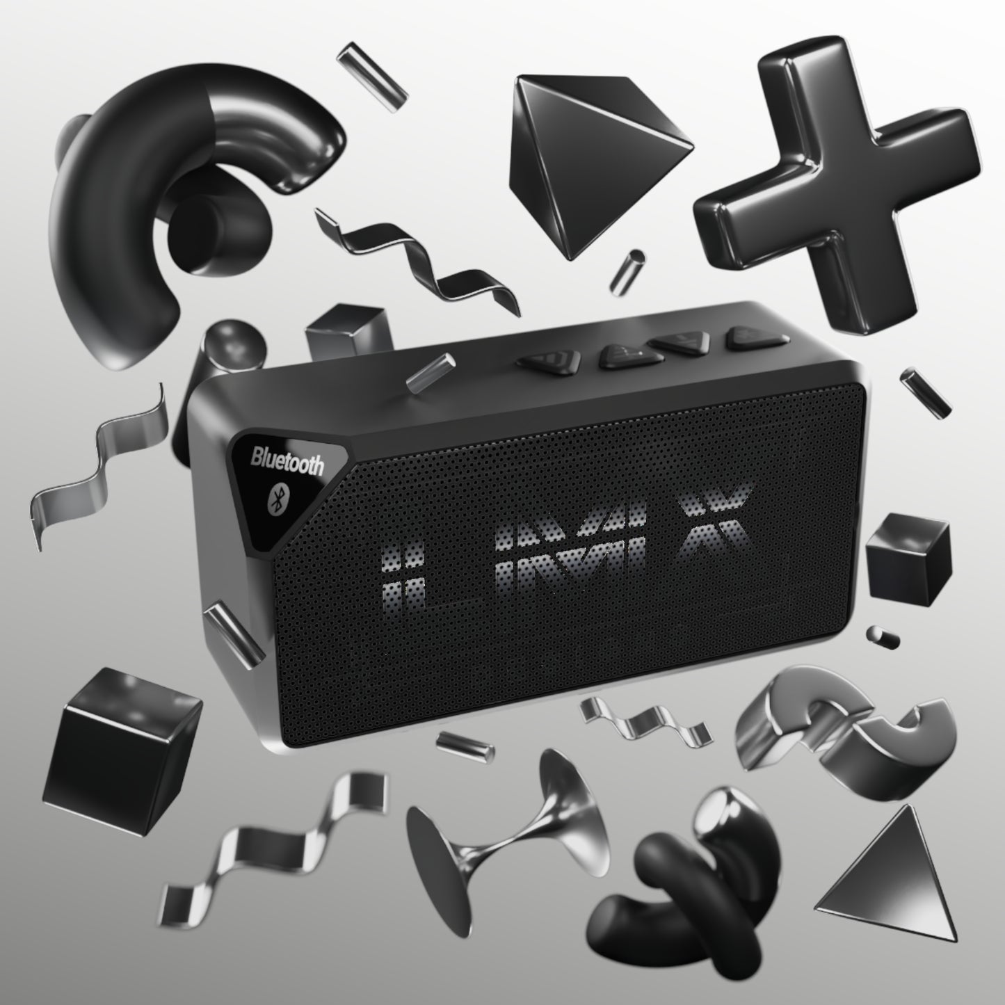 LMX Designs- Jabba Bluetooth Speaker - Portable Wireless Sound System for Music Lovers