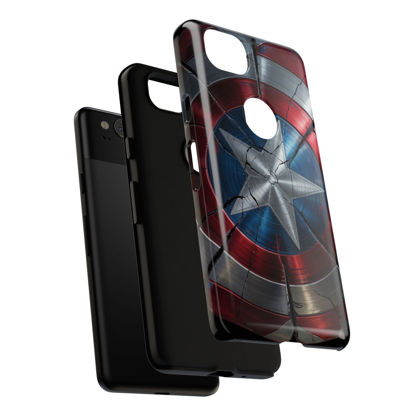 Captain America Shield Phone Case – Tough & Durable