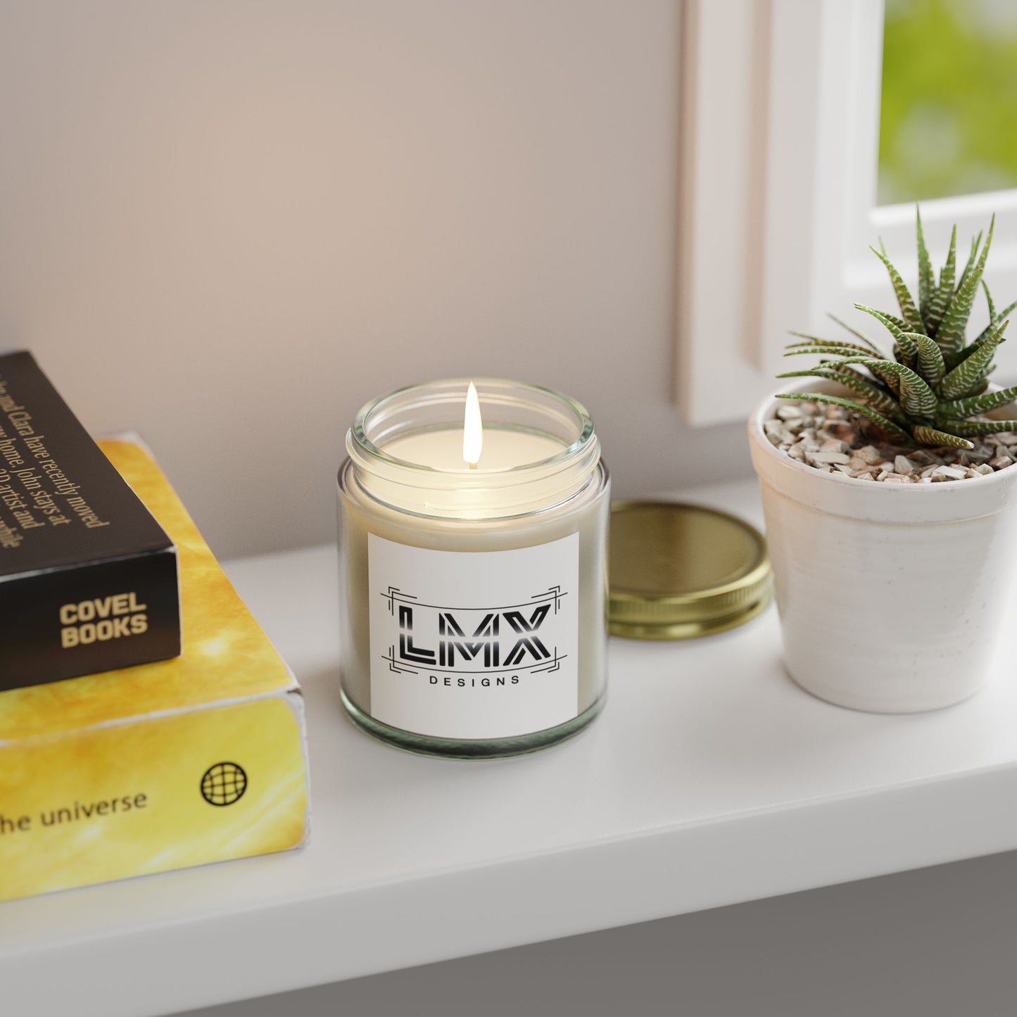 LMX Scented Candles, Coconut Apricot Wax (4oz, 9oz)