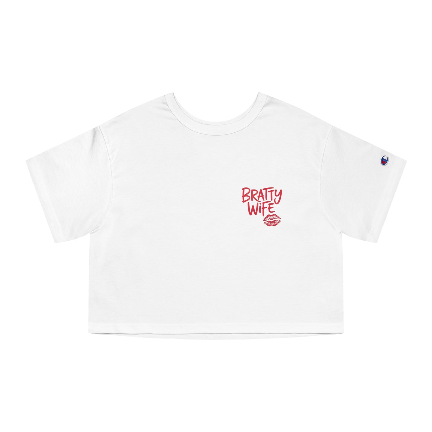 LMX Designs – Bratty Wife Cropped T-Shirt