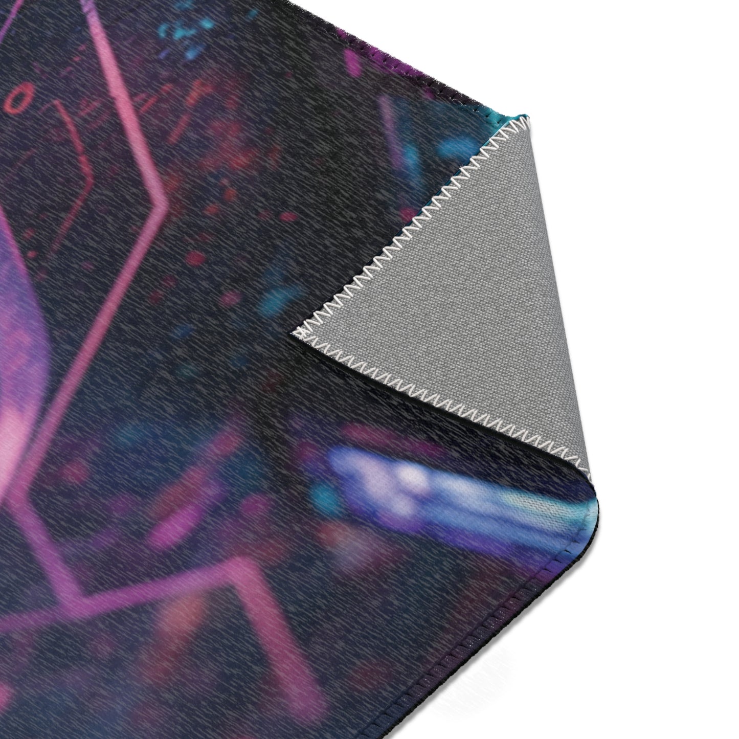 Futuristic Gamer Controller Area Rug – LMX Edition