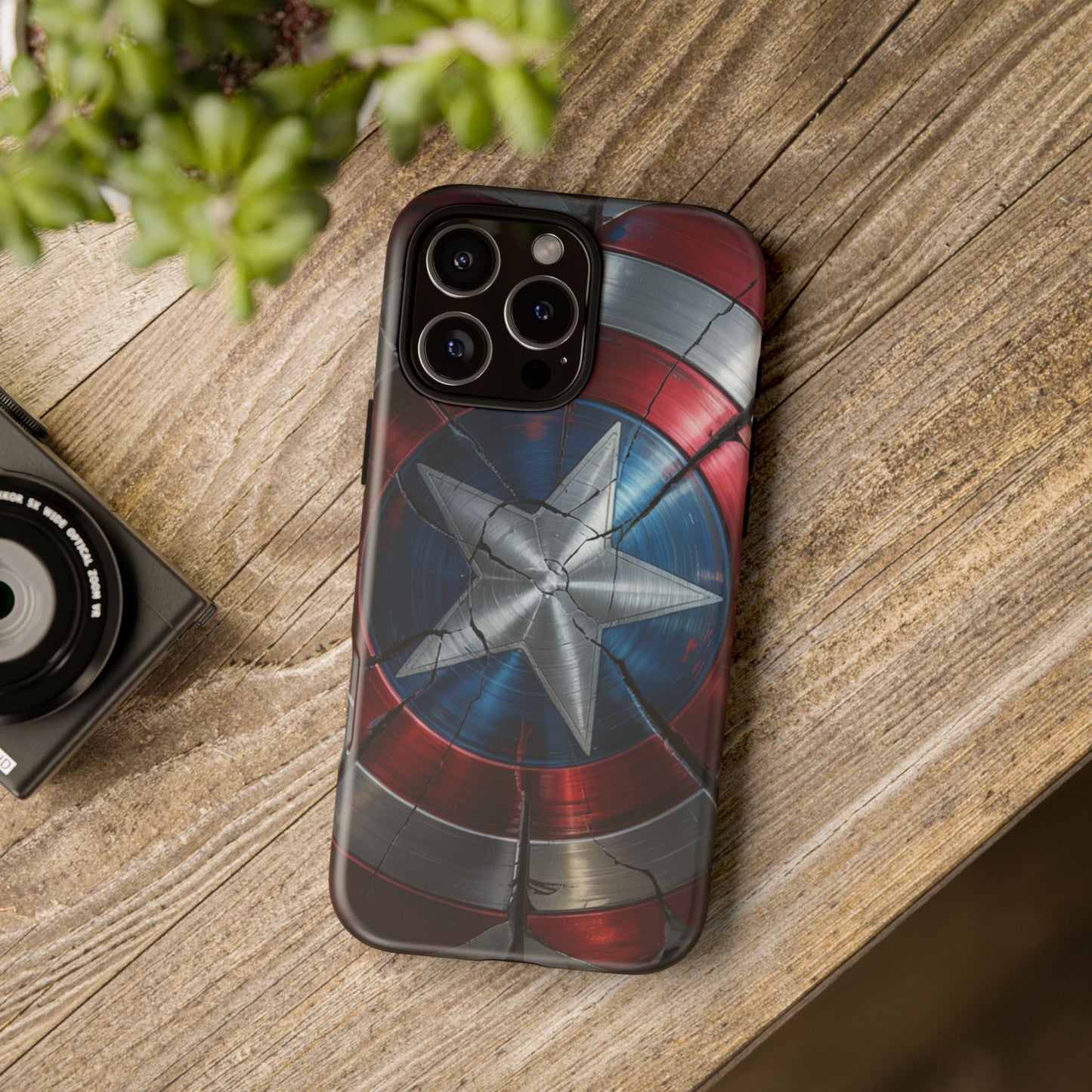 Captain America Shield Phone Case – Tough & Durable