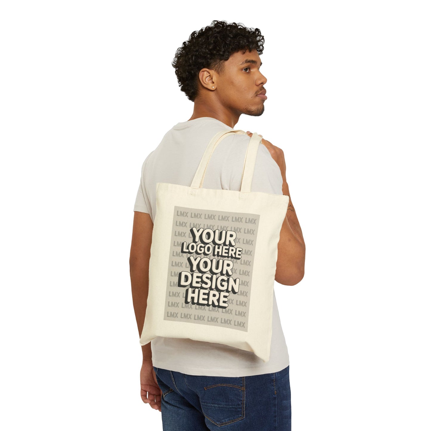 Customizable Cotton Canvas Tote Bag – Stylish & Functional Everyday Carry