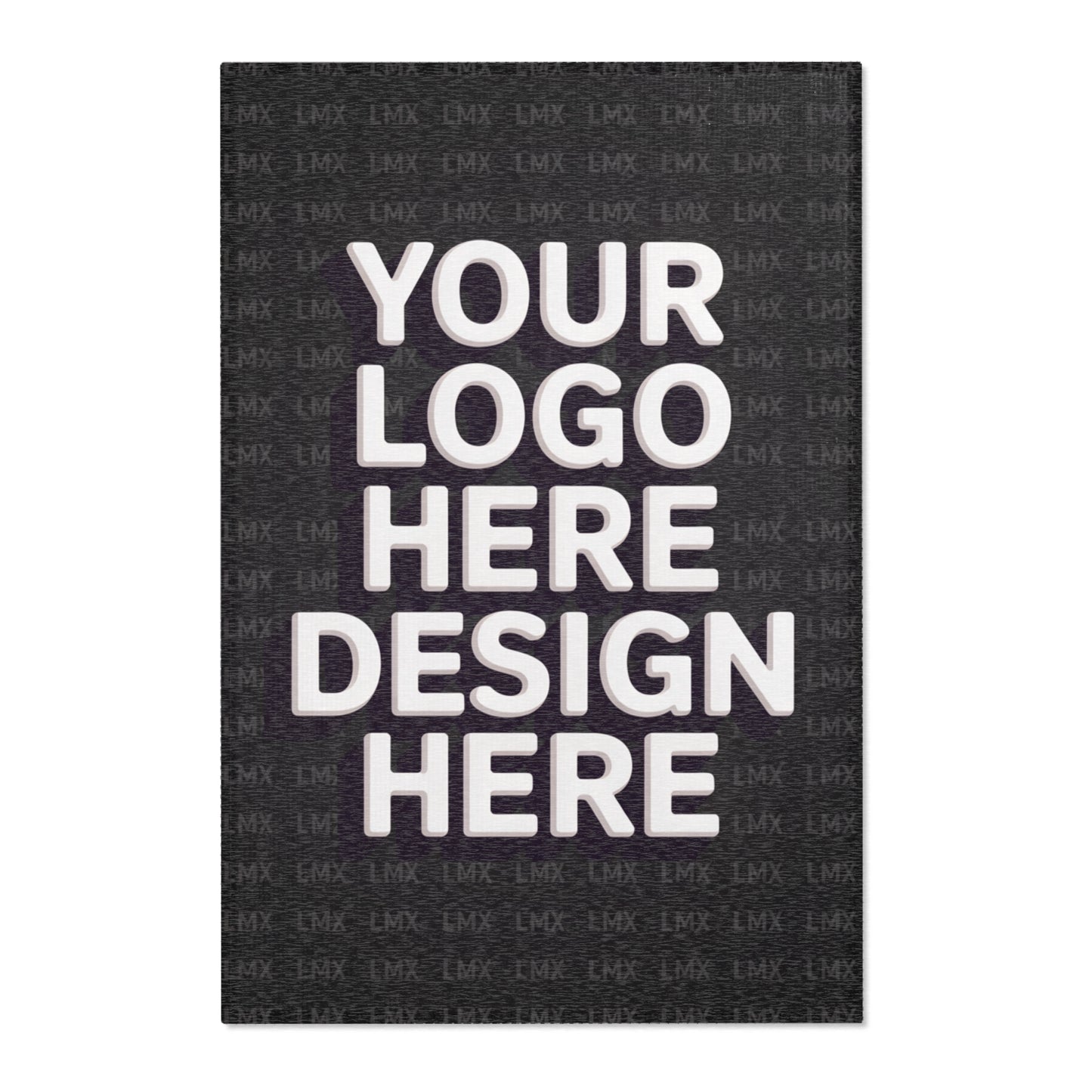 Customizable Modern Area Rug – Your Design, Your Logo