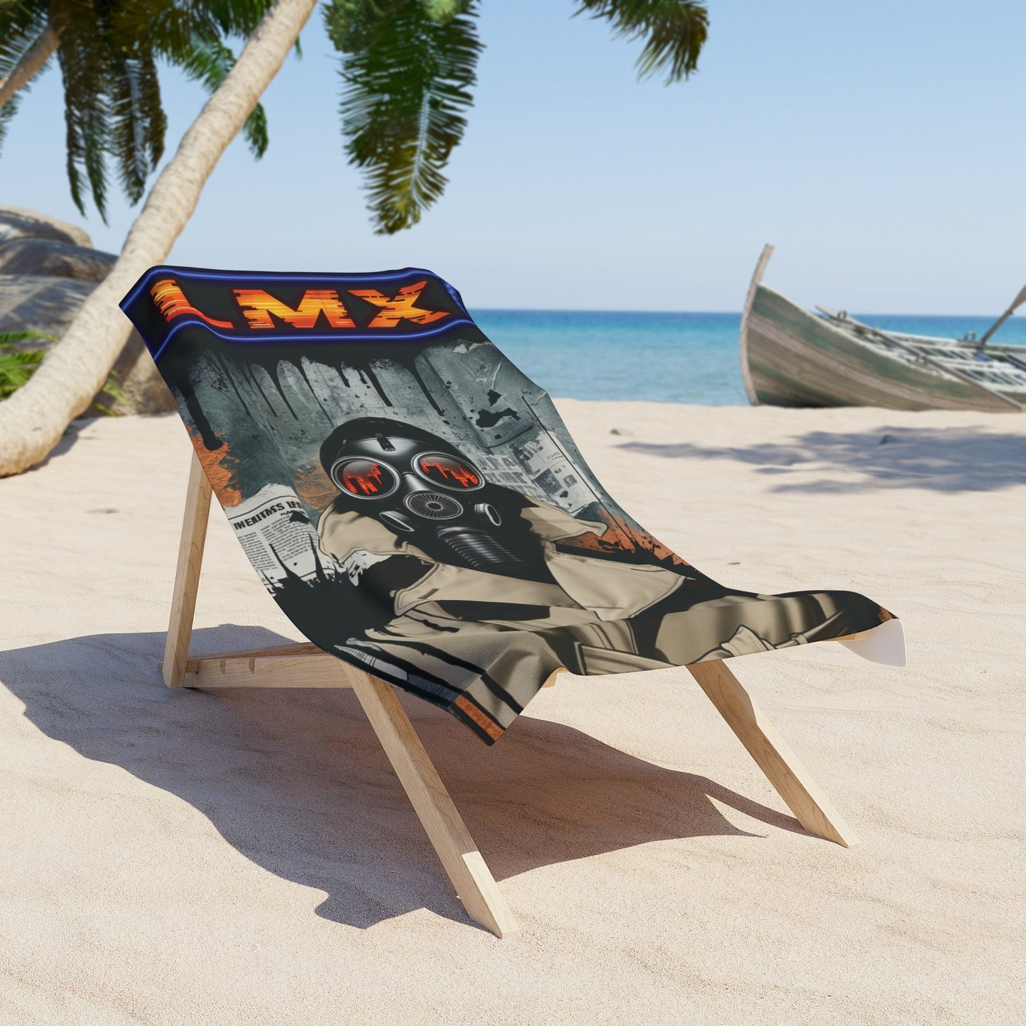 LMX Dystopia Collection – X2: Broken Reality Oversized Beach Towel