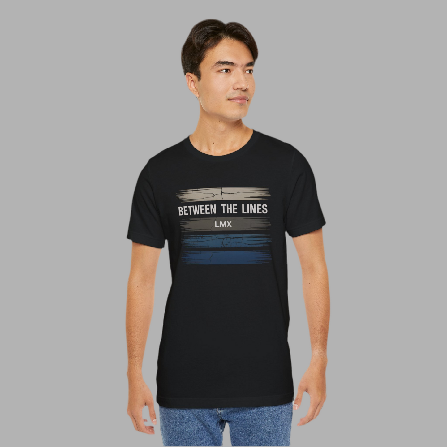 Between the Lines” Graphic Tee – LMX Designs Unisex Short Sleeve