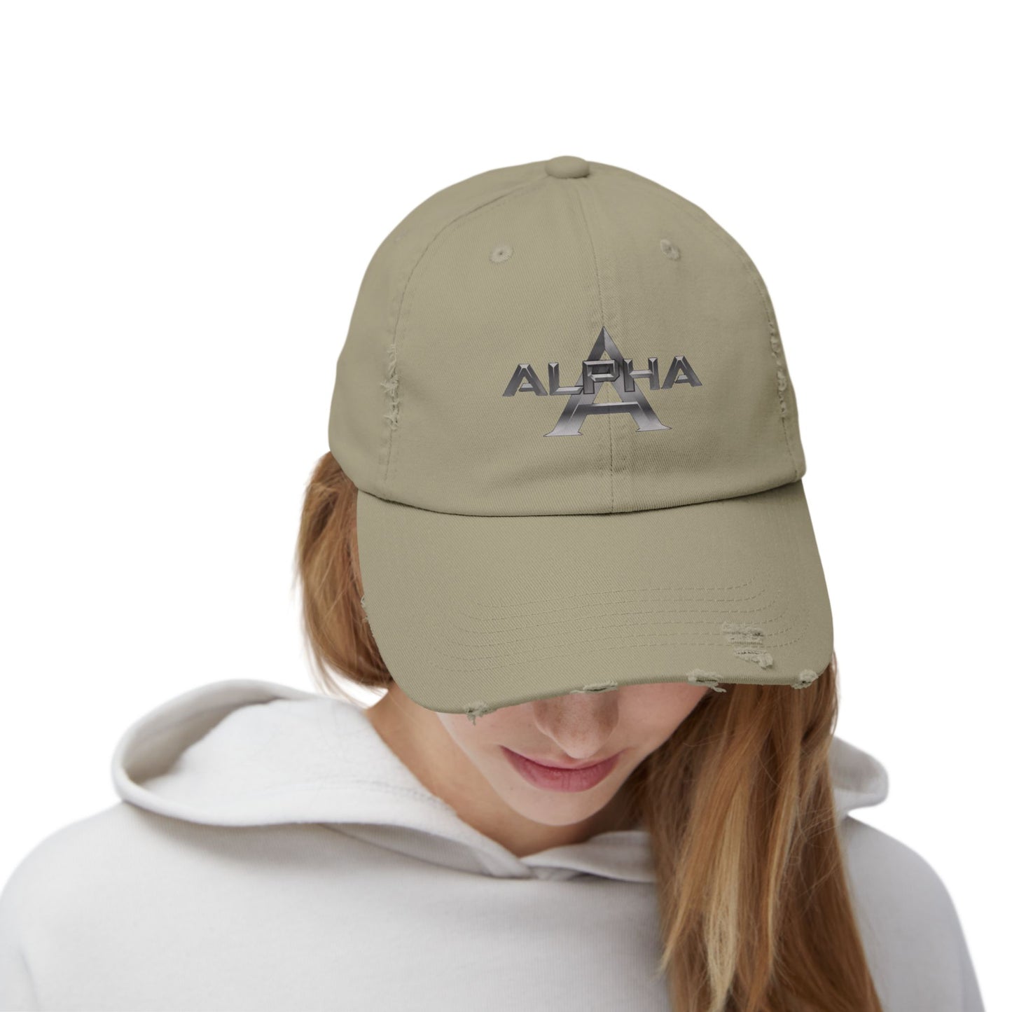 LMX-ALPHA Unisex Distressed Cap