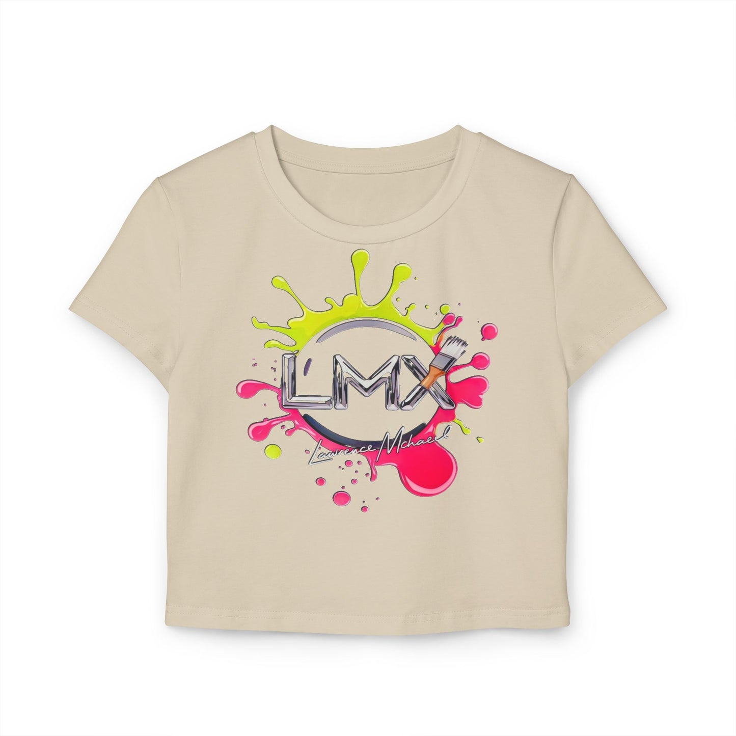 LMX Street Art Splash Baby Girl Crop Top