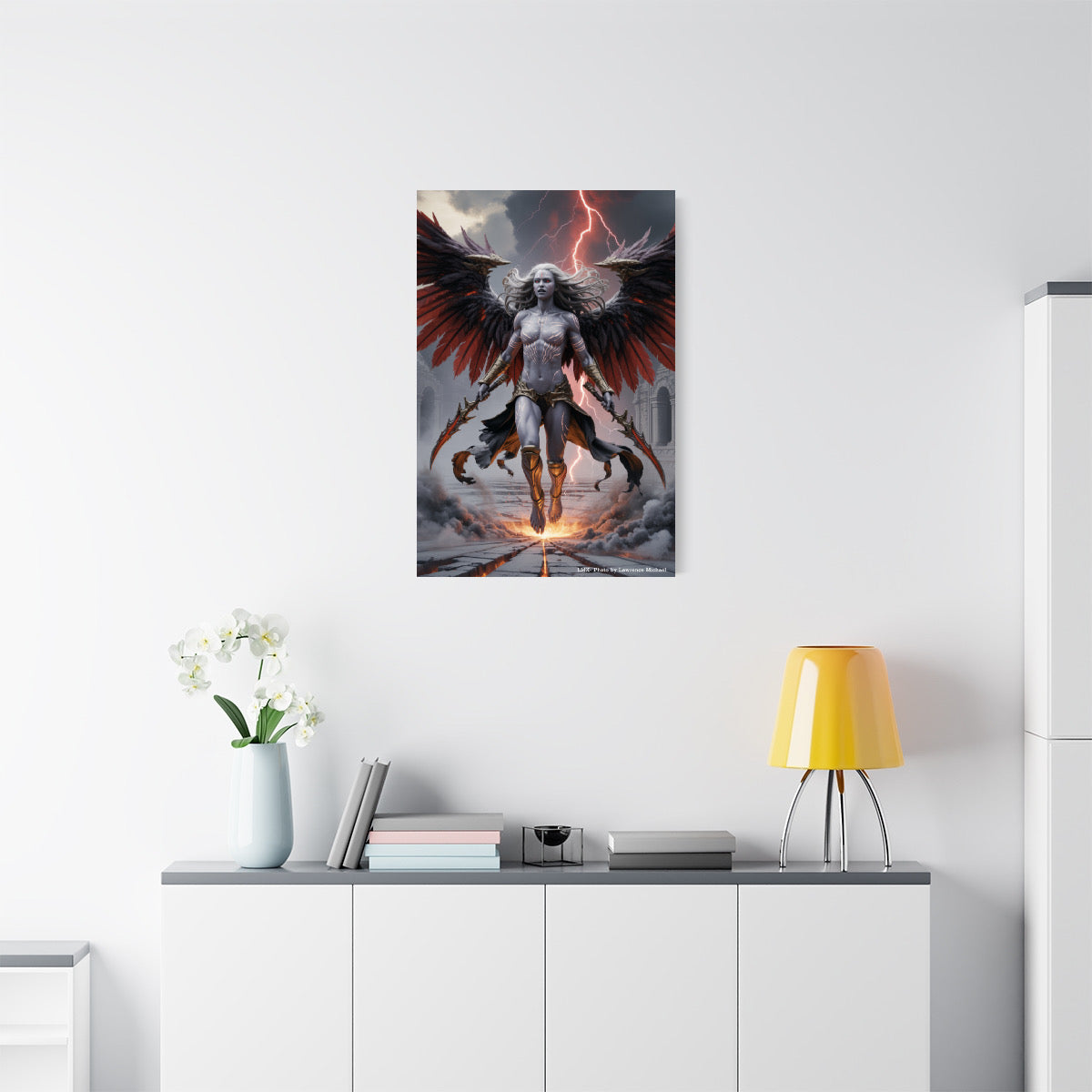 Lilith — The Fallen Flame | 24x36 LMX Canvas Edition