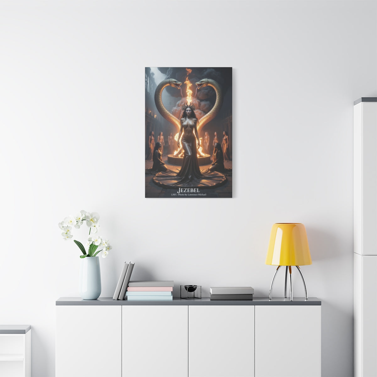 LMX Studio Jezebel Canvas Art 24x36 Limited