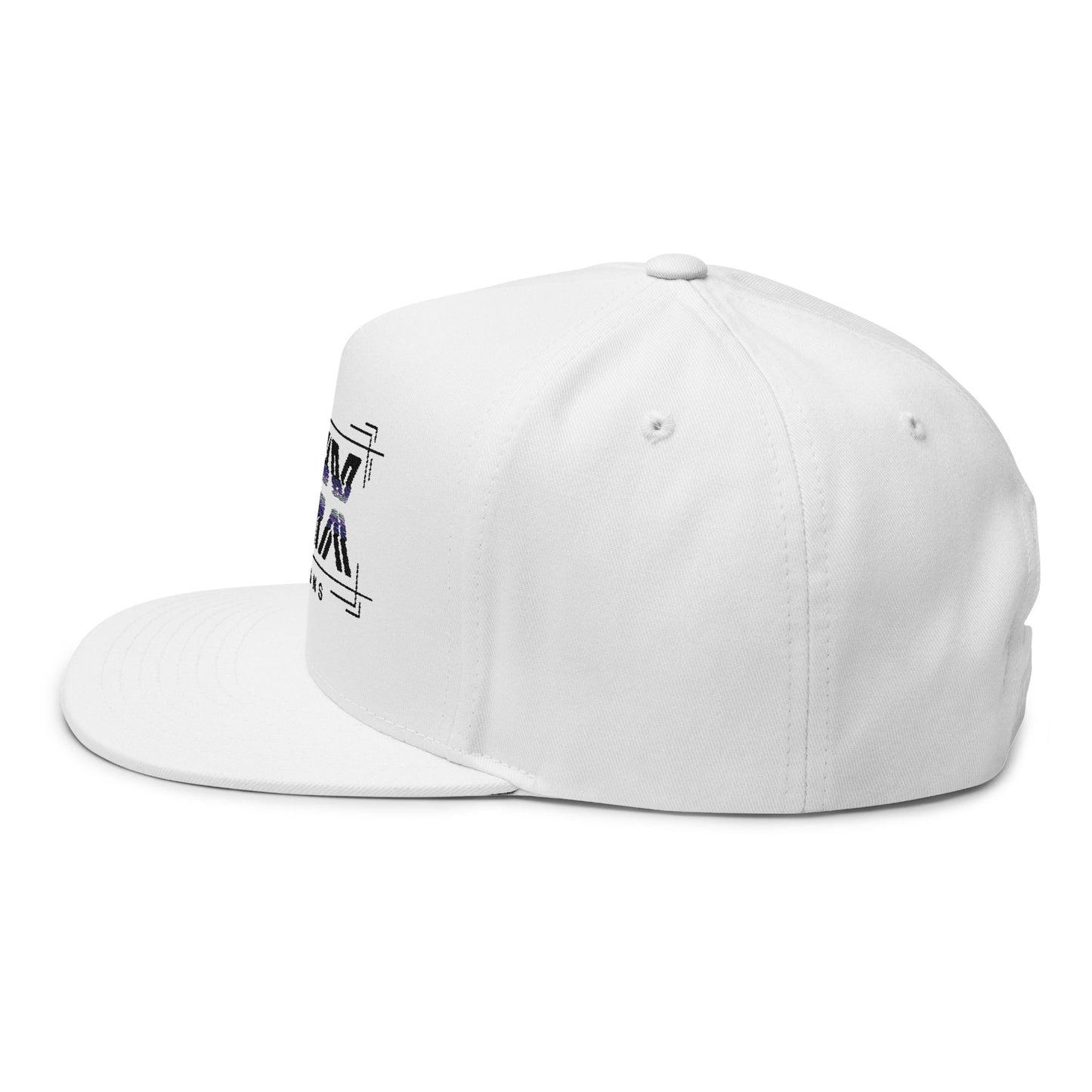 LMX Designs Stylish Flat Bill Cap with LMX Designs Logo | Perfect for Casual Wear & Events