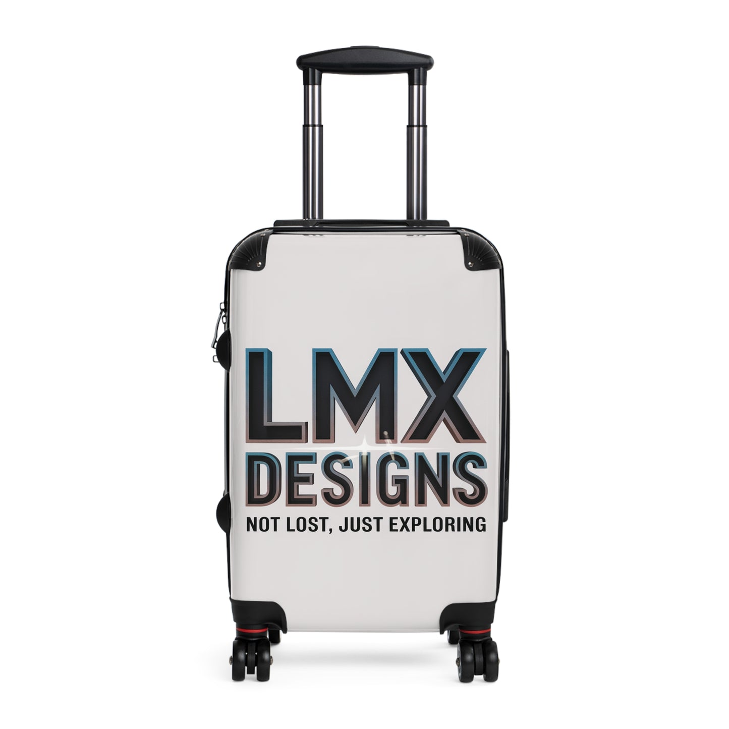 Explorer’s Suitcase – “Not Lost, Just Exploring” Travel Luggage