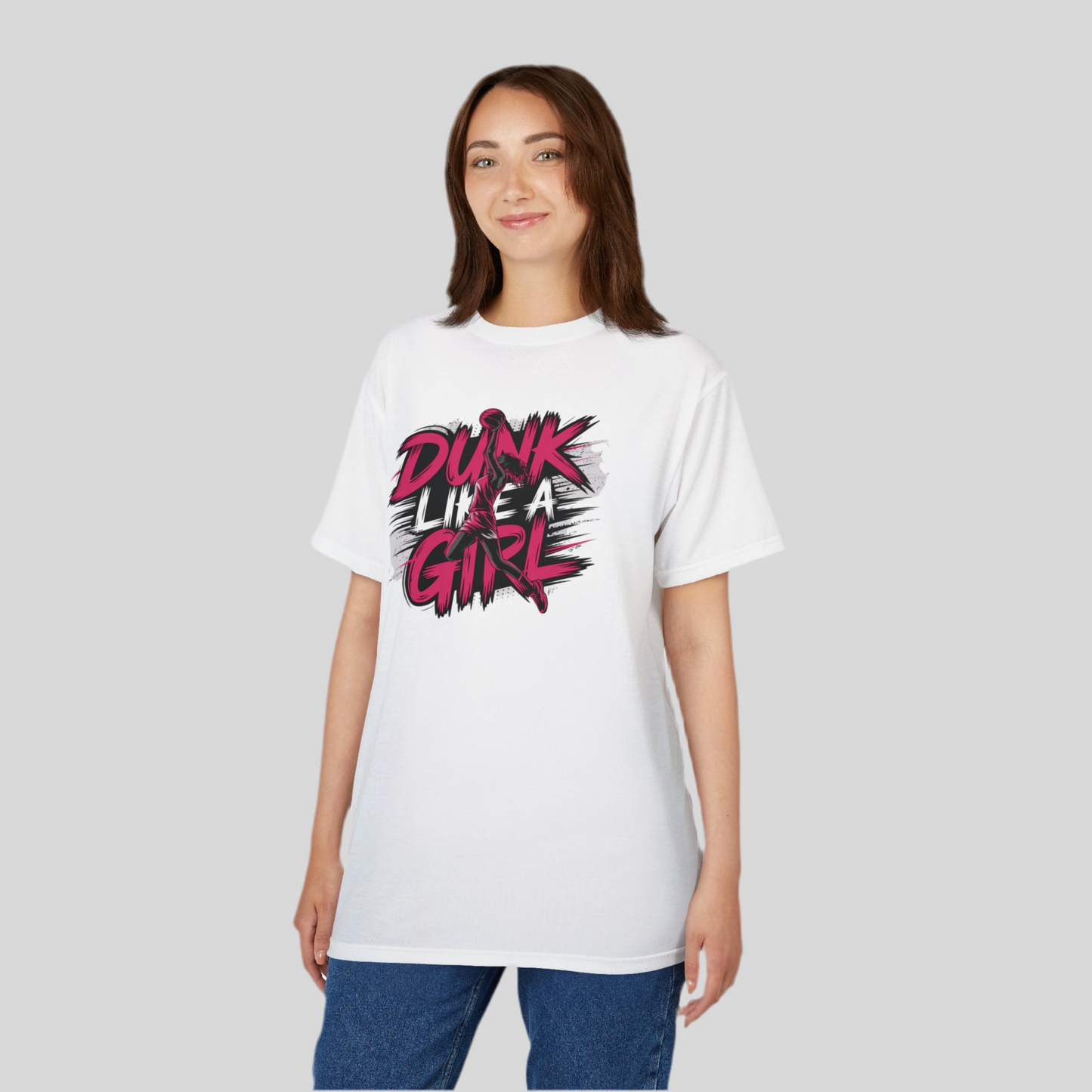 Dunk Like a Girl – LMX Women’s Basketball Tee