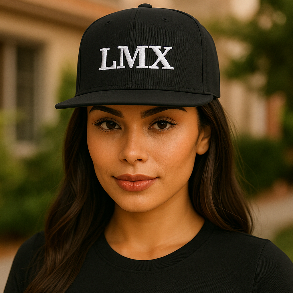 LMX Flat Bill Cap (3D Embroidery Logo)