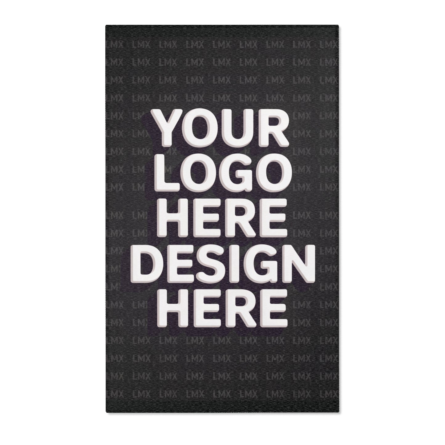 Customizable Modern Area Rug – Your Design, Your Logo