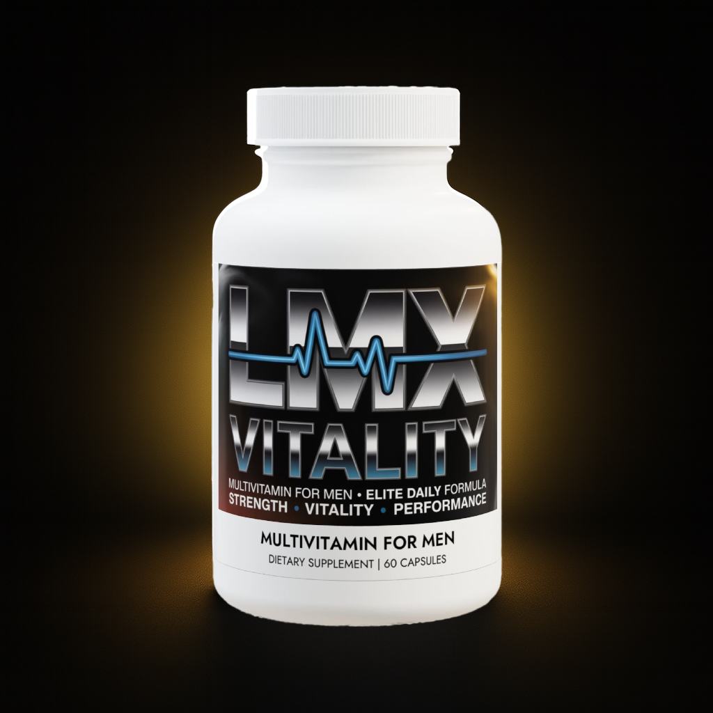LMX Vitality Multivitamin for Men – Complete Daily Performance & Wellness (60 Capsules)