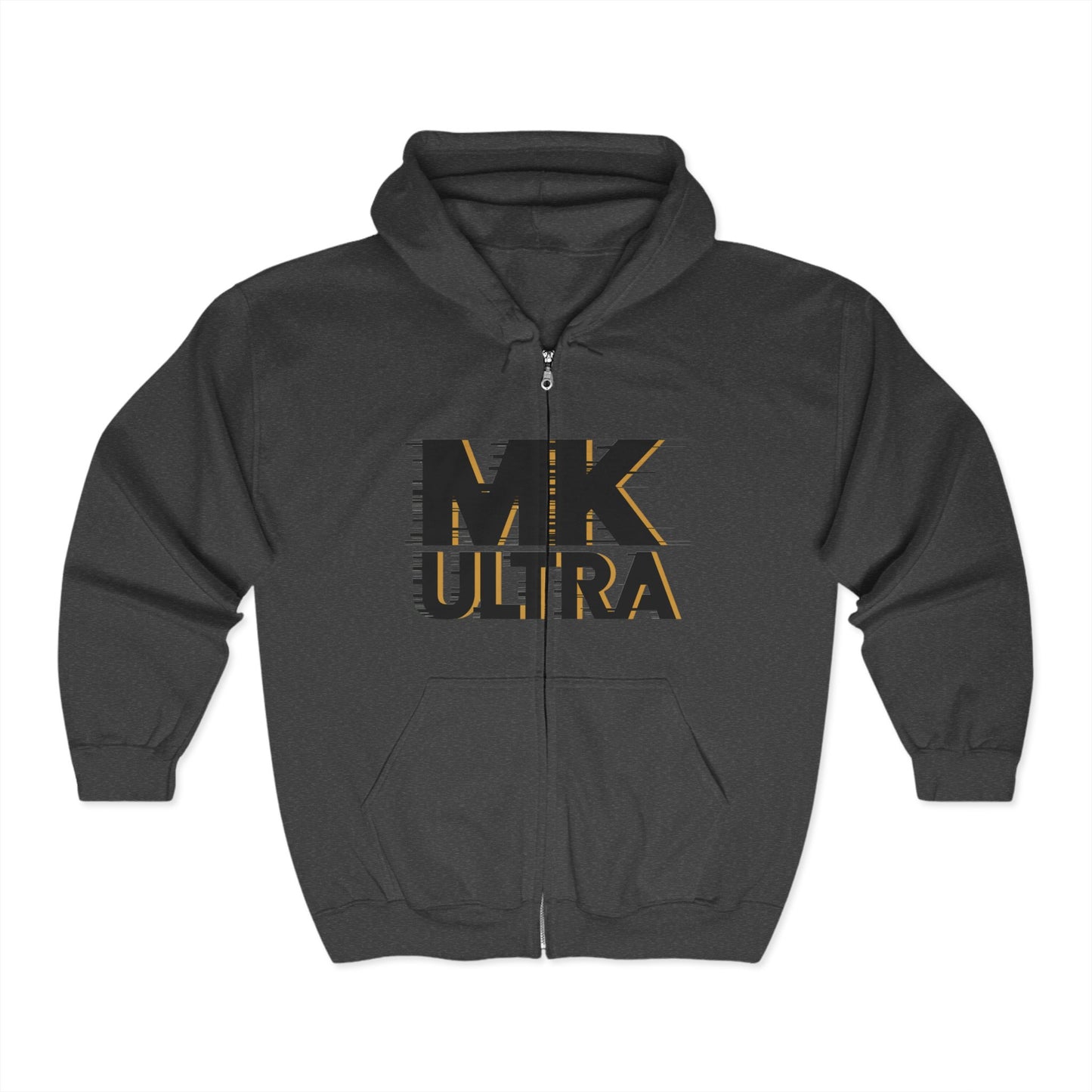 Zip Up Hoodie - LMX Designs MK Ultra Conspiracy Line