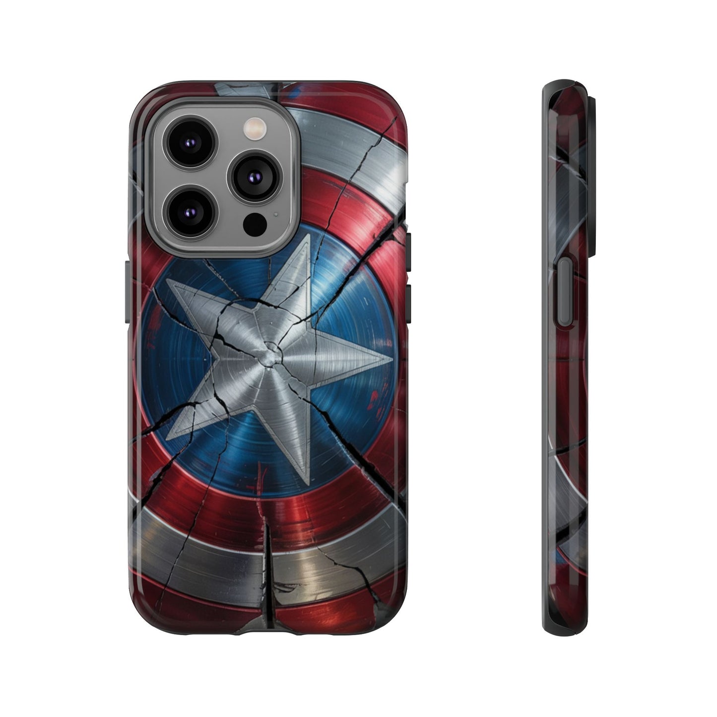 Captain America Shield Phone Case – Tough & Durable