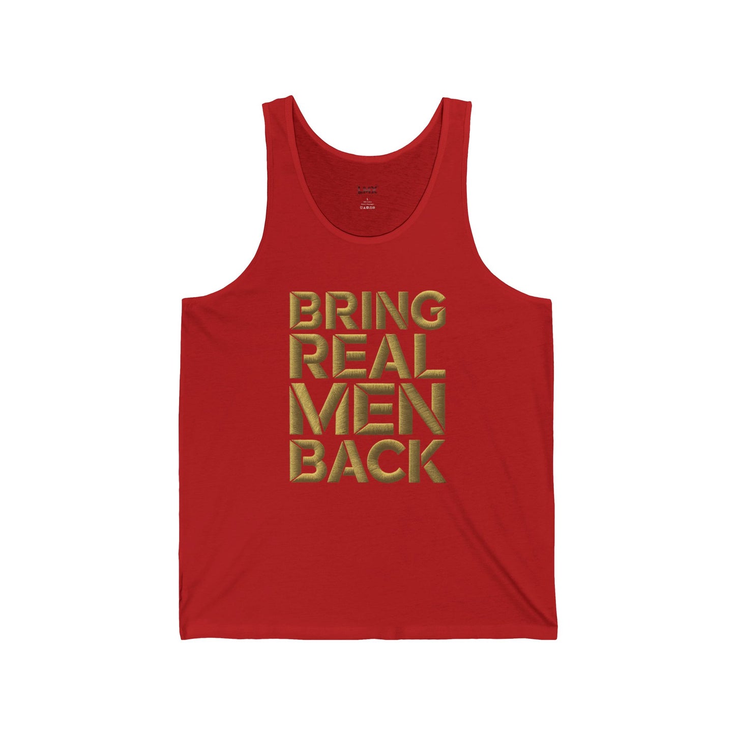 LMX Designs- Bring Real Men Back' Unisex Tank Top