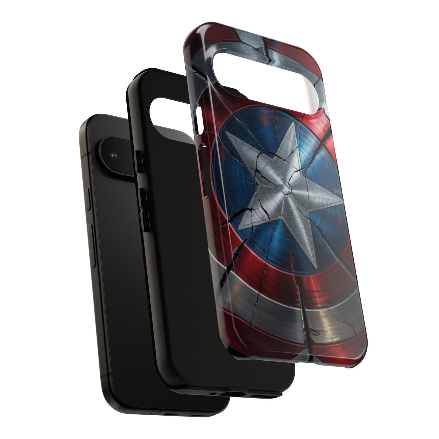 Captain America Shield Phone Case – Tough & Durable