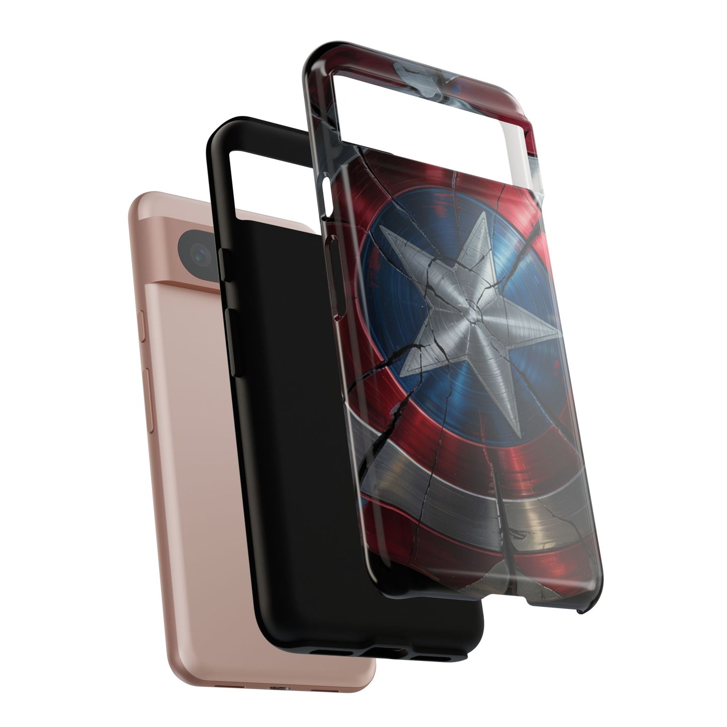 Captain America Shield Phone Case – Tough & Durable