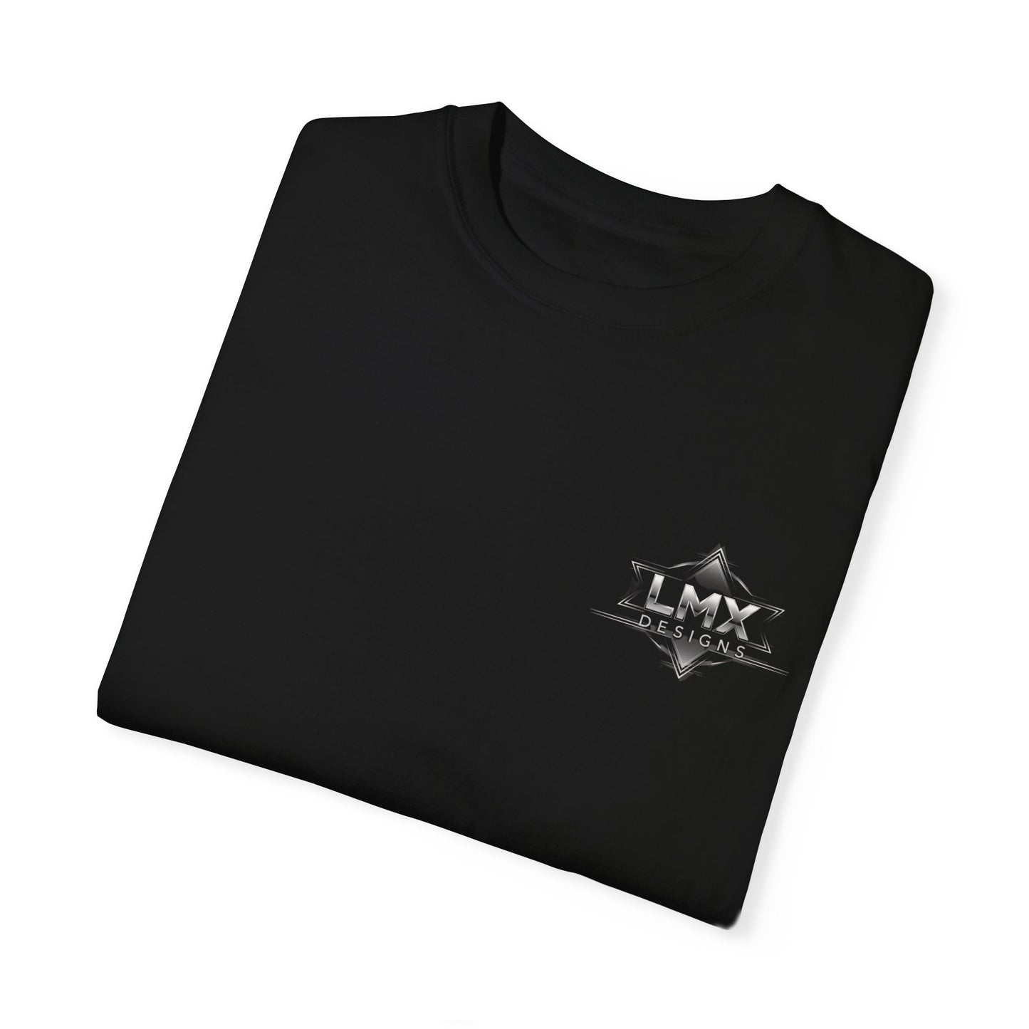 LMX Designs Unisex Garment-Dyed Logo T-Shirt
