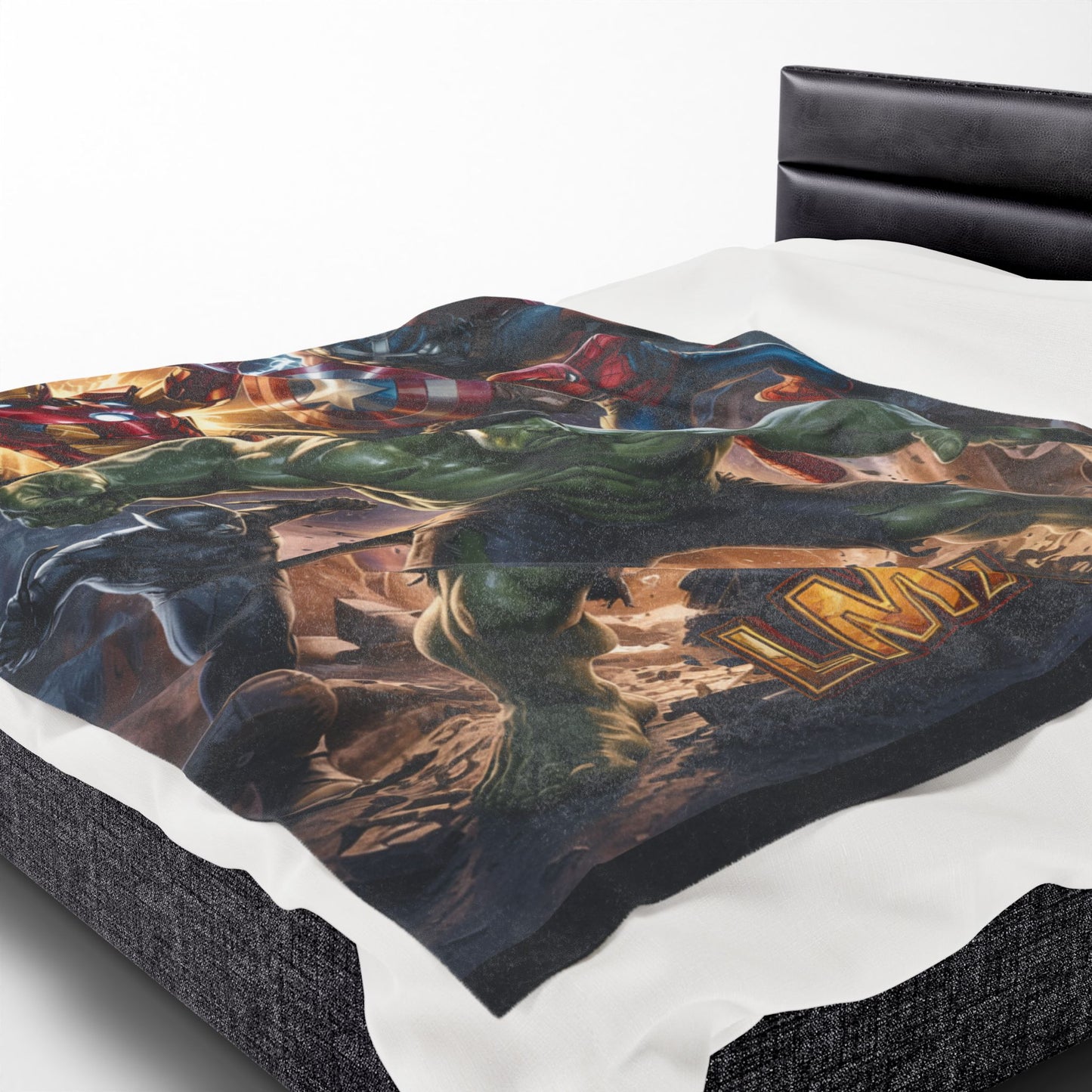 LMX Marvel Avengers Fleece Blanket – “Earth’s Mightiest” Hulk Edition