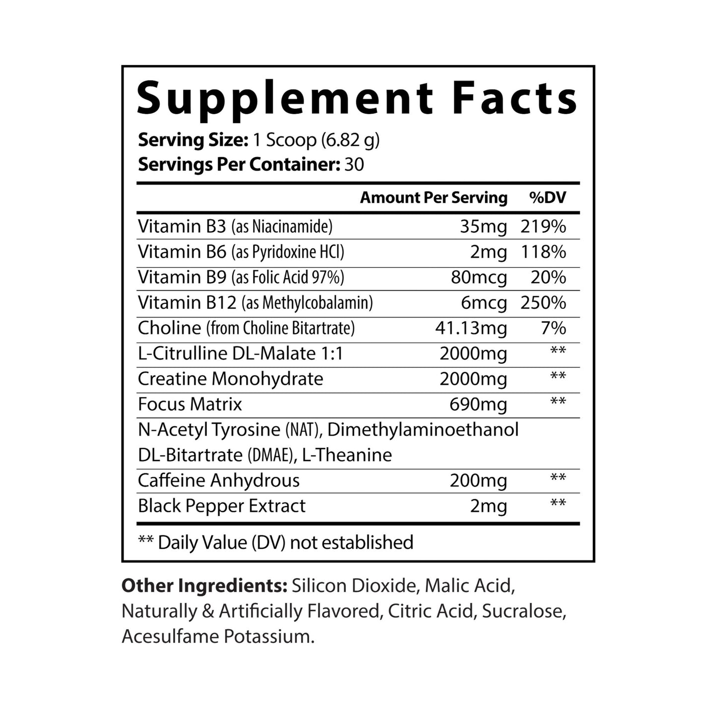 LMX Vitality Pre-Workout – Fruit Punch