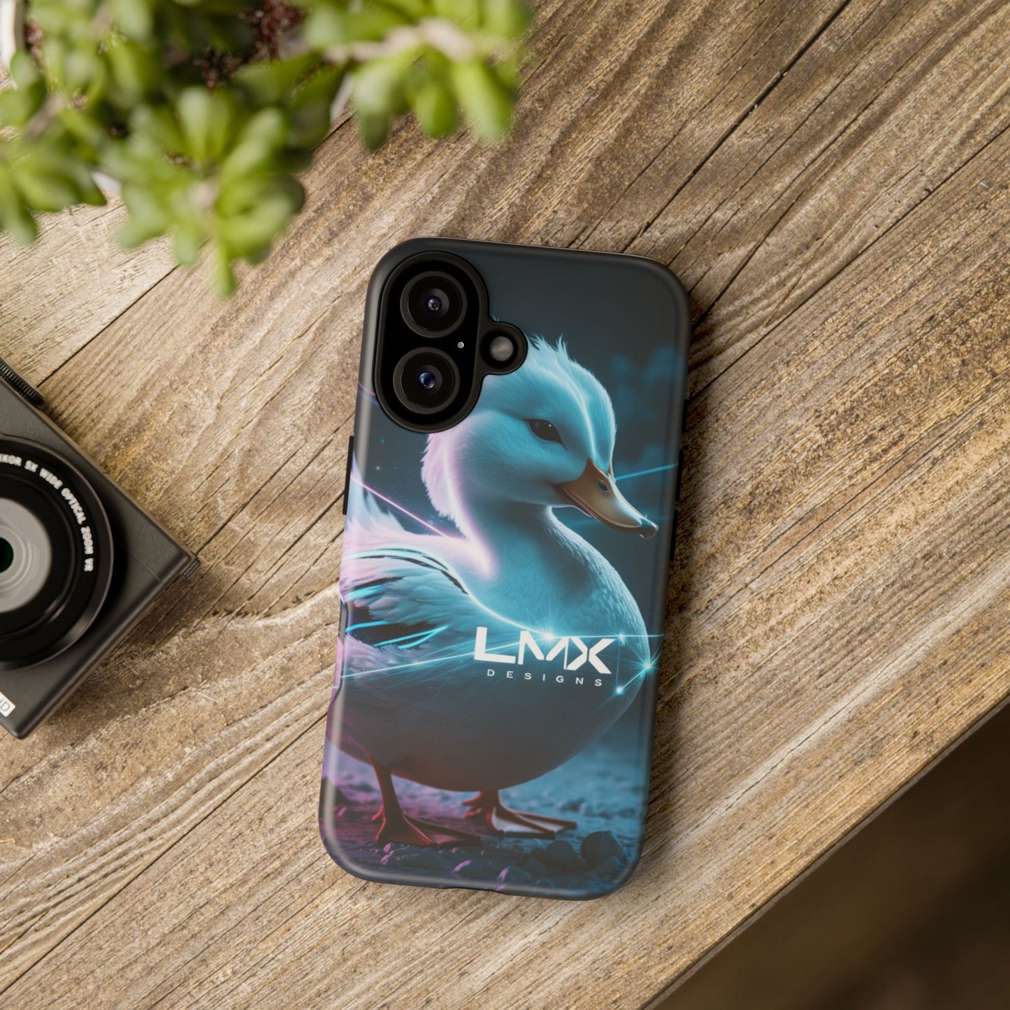 LMX Designs- Whimsical Duck Phone Case - Durable & Stylish Tough Cases