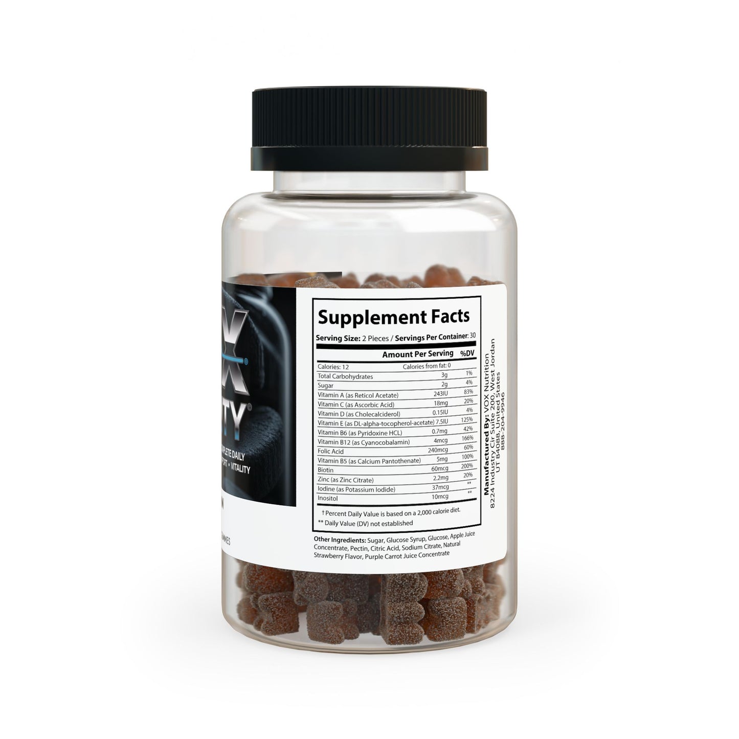 LMX Vitality Multivitamin Gummies – Complete Daily Wellness (60 Gummies)