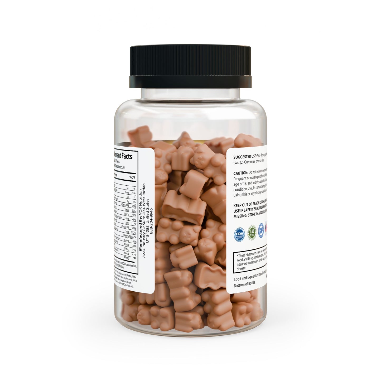 LMX Vitality Hair Vitamin Gummies (60 Gummies) – Nourish Hair, Skin & Nails from Within