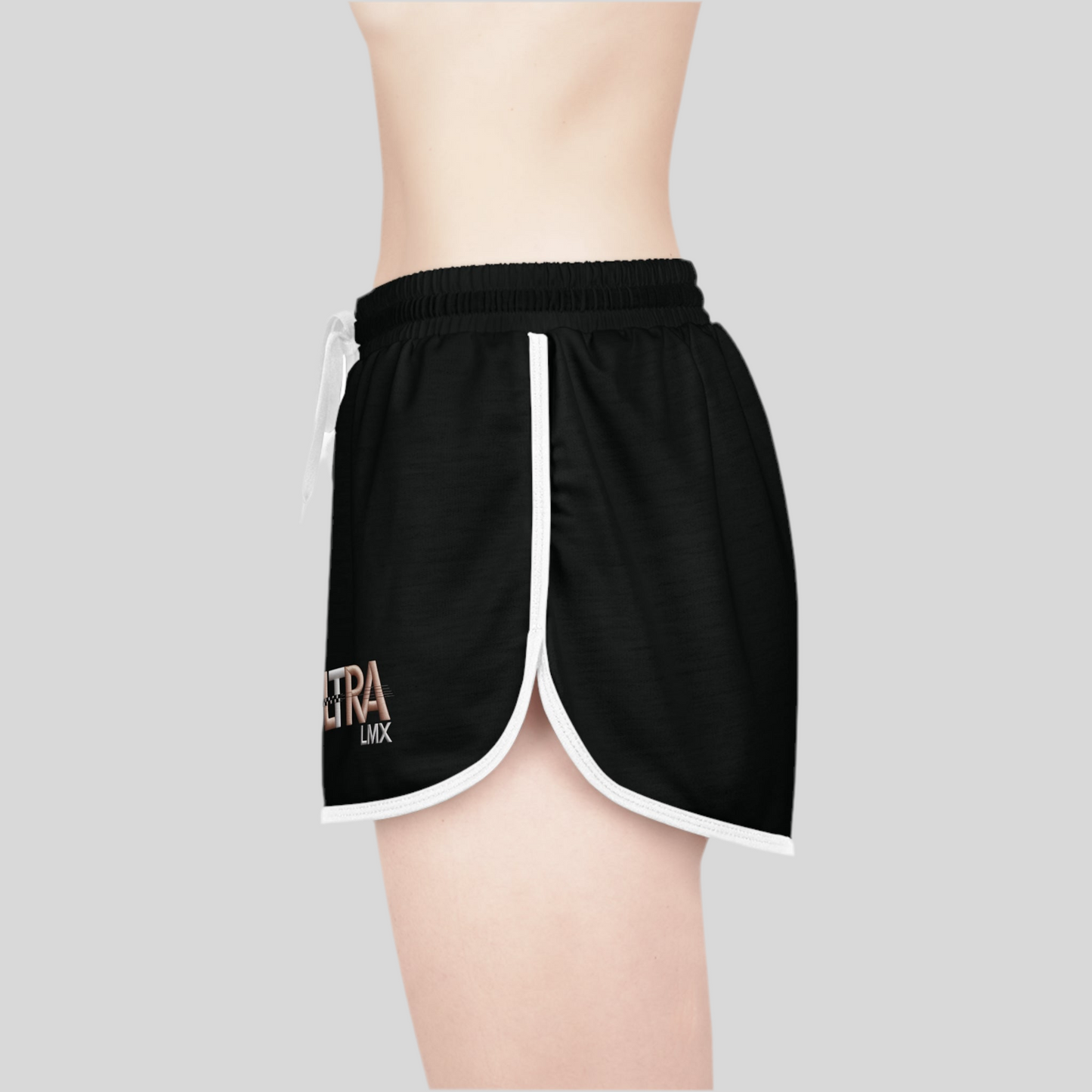 MK-ULTRA LMX Women’s Relaxed Shorts – Black | Streetwear Active Lounge
