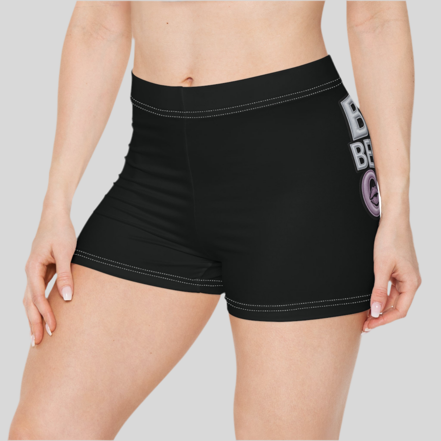 Bad Behavior Women’s Shorts – Fun & Flirty Summer Fit | LMX Designs