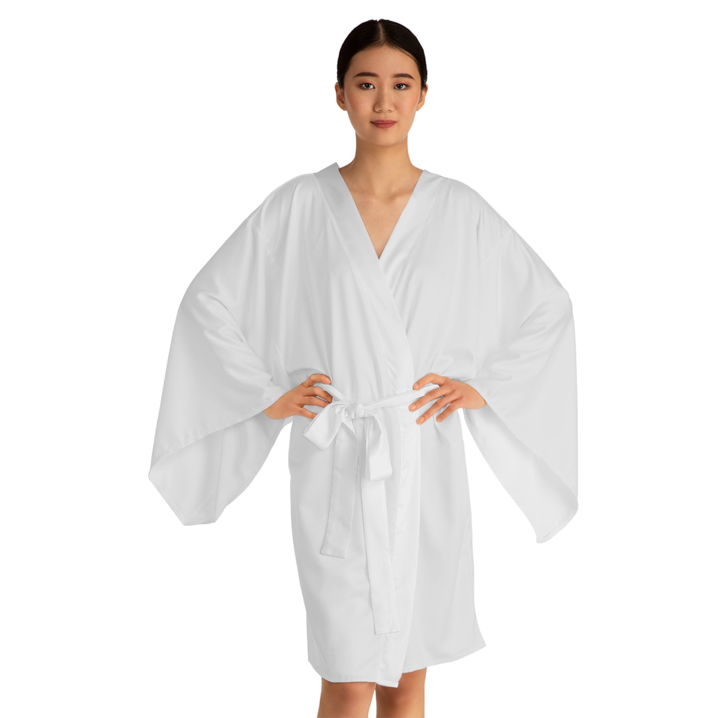 Bratty Wife Long Sleeve Kimono Flirty Robe -