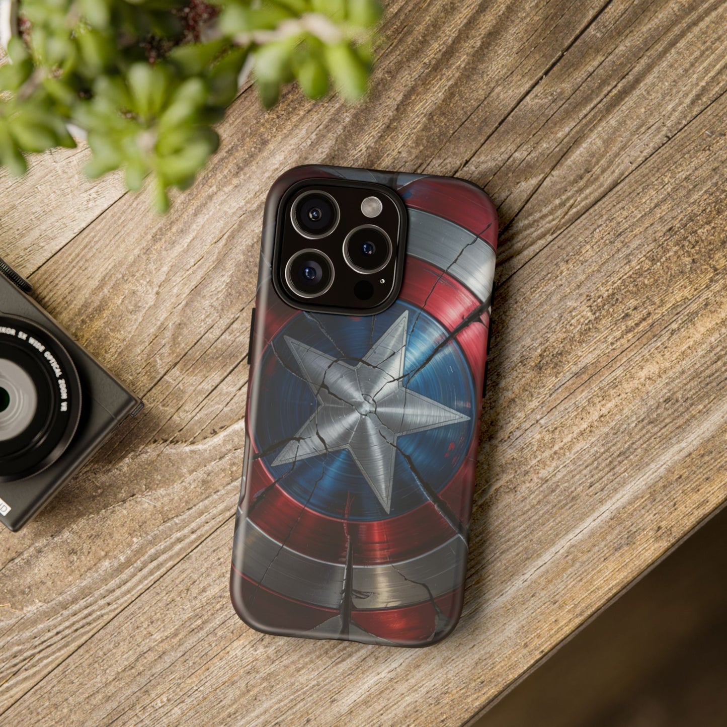 Captain America Shield Phone Case – Tough & Durable