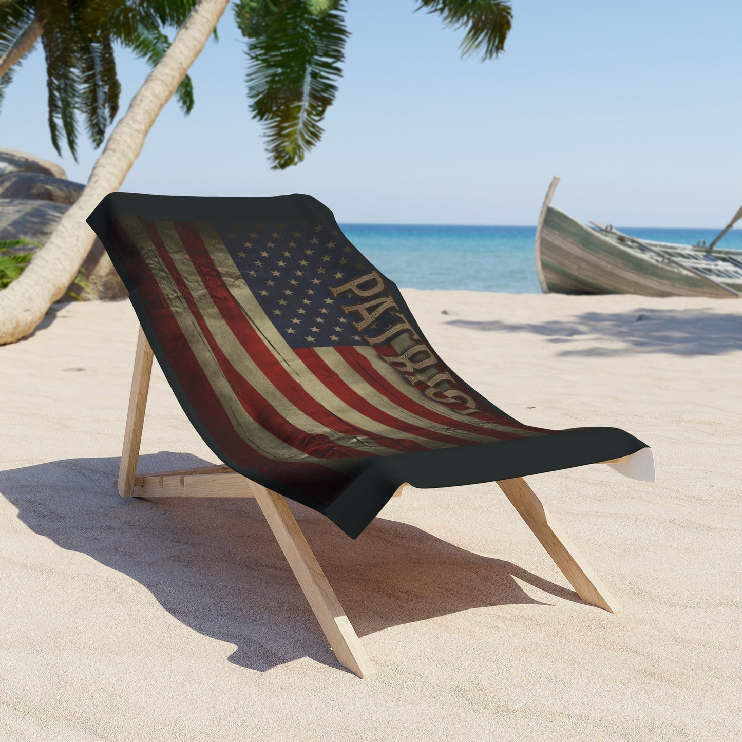 LMX Designs Patriot Beach Towel