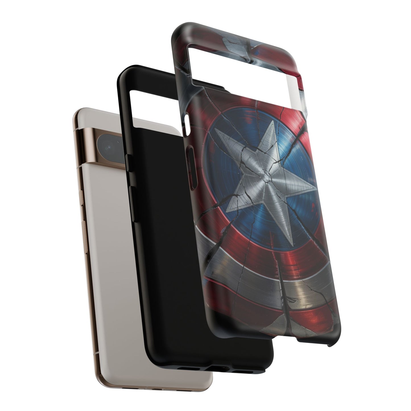 Captain America Shield Phone Case – Tough & Durable