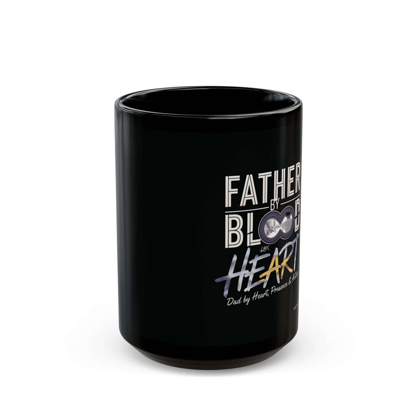 Presents: Blood Bond – A Father’s Legacy Black Mug