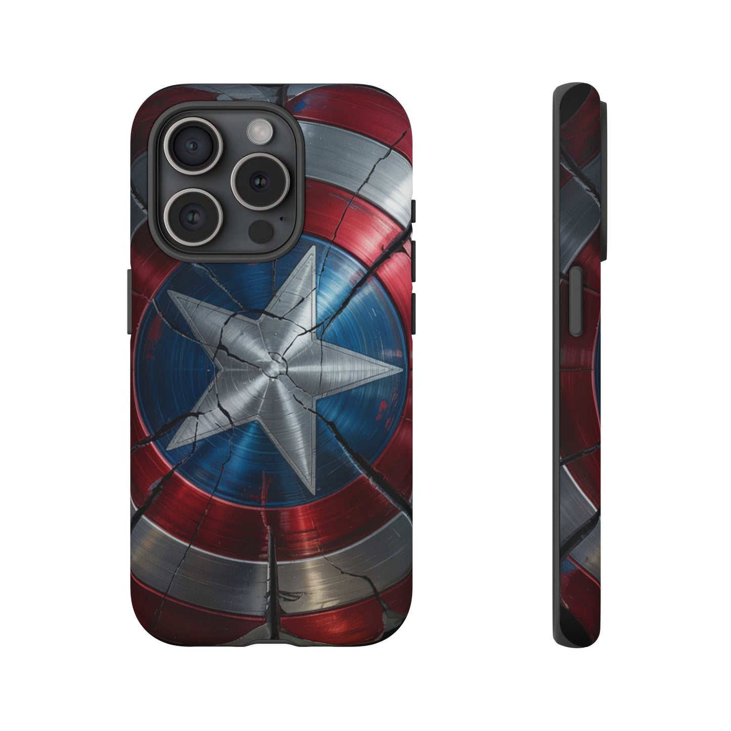 Captain America Shield Phone Case – Tough & Durable