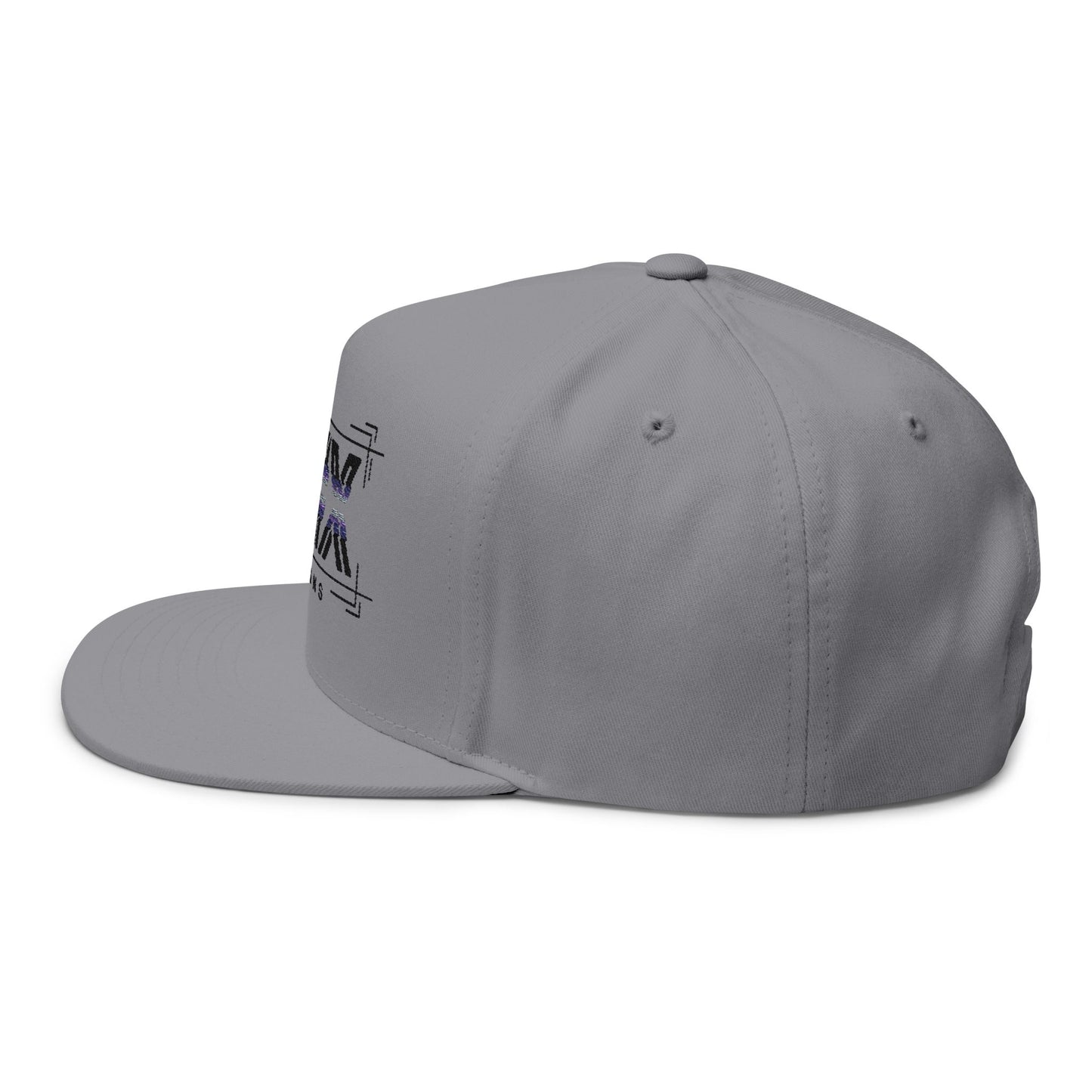 LMX Designs Stylish Flat Bill Cap with LMX Designs Logo | Perfect for Casual Wear & Events