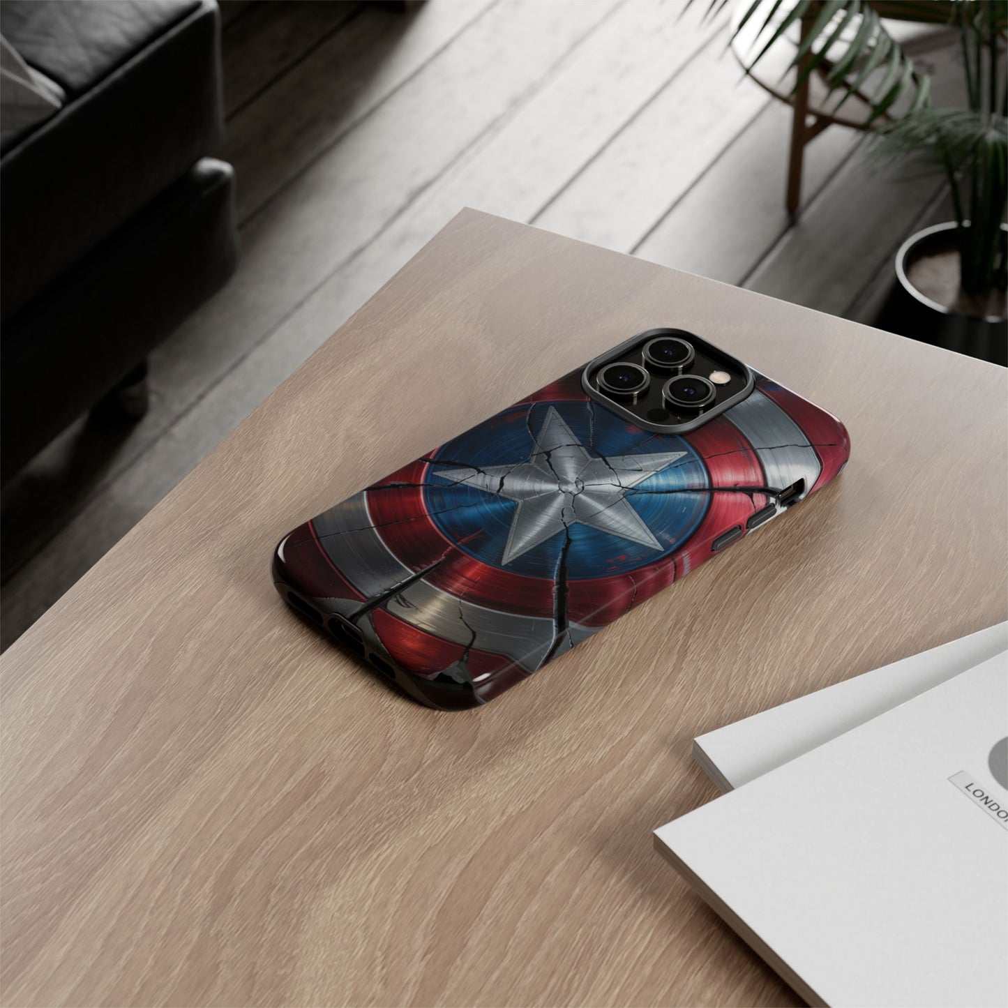 Captain America Shield Phone Case – Tough & Durable