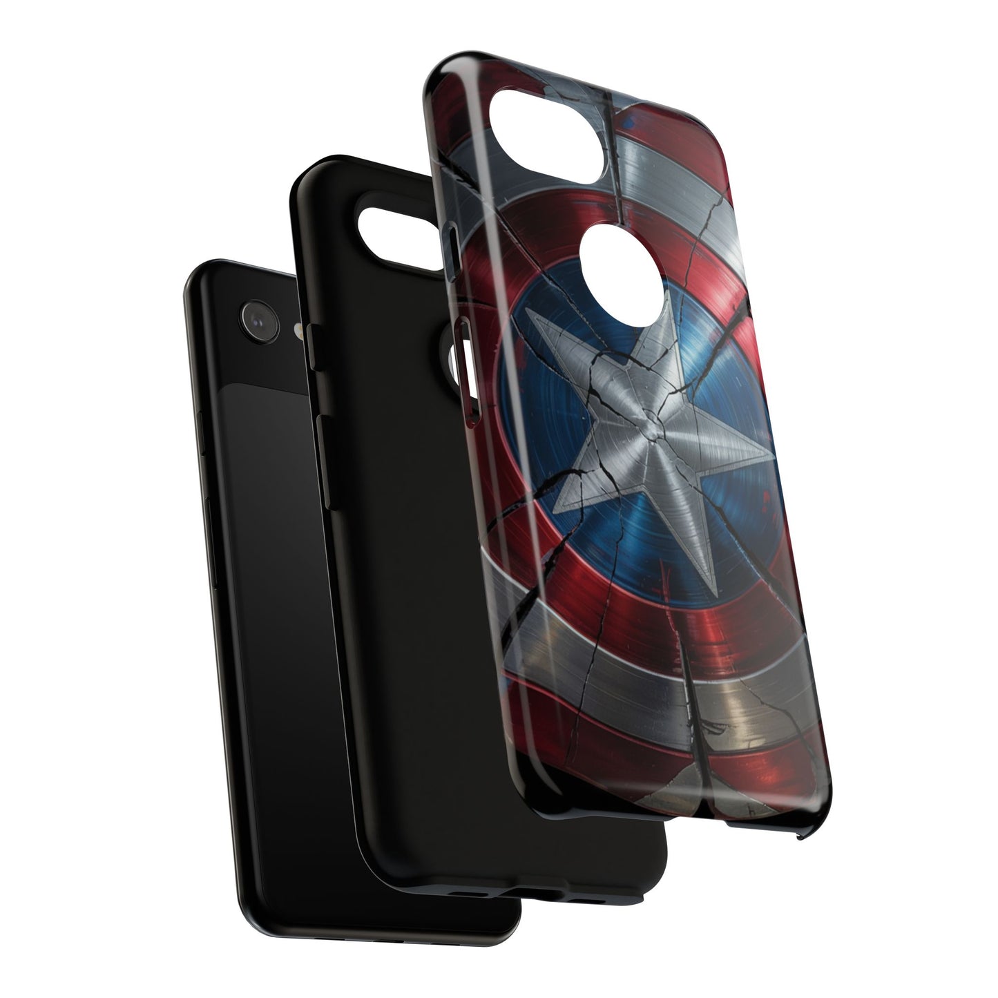 Captain America Shield Phone Case – Tough & Durable