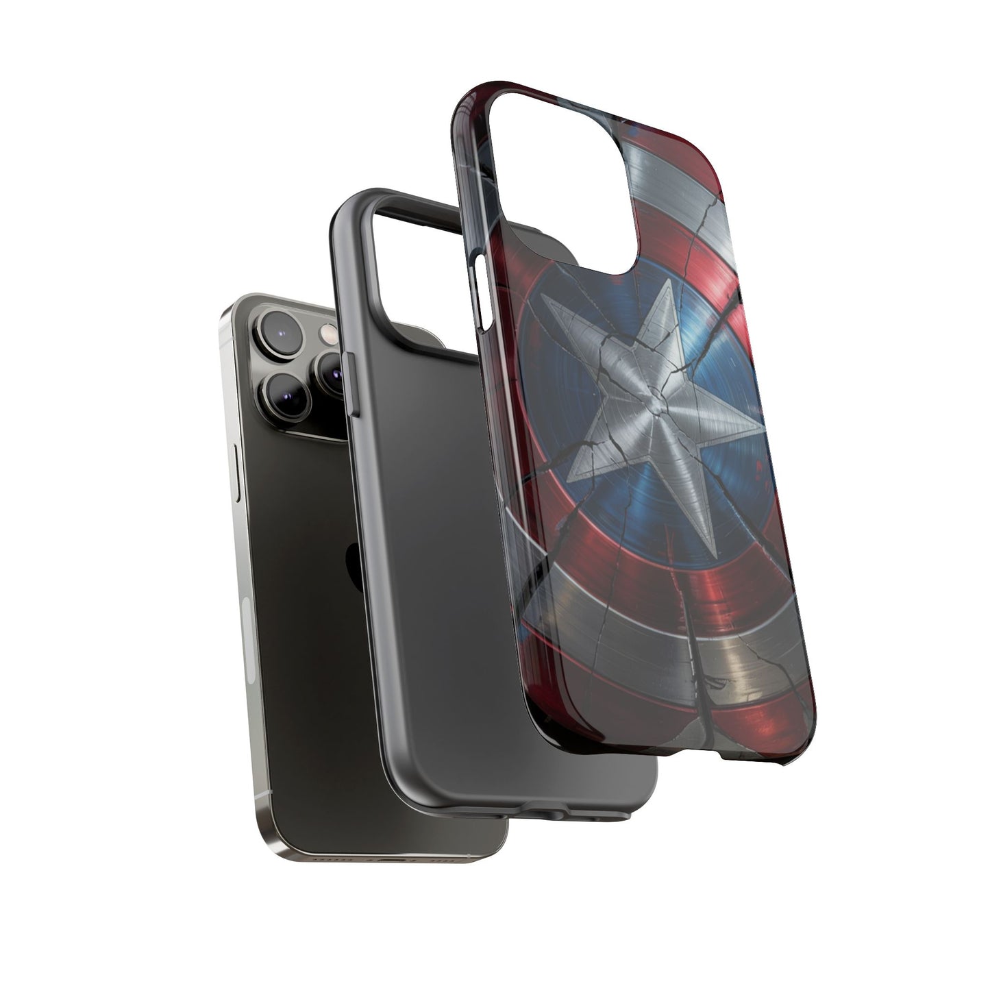 Captain America Shield Phone Case – Tough & Durable