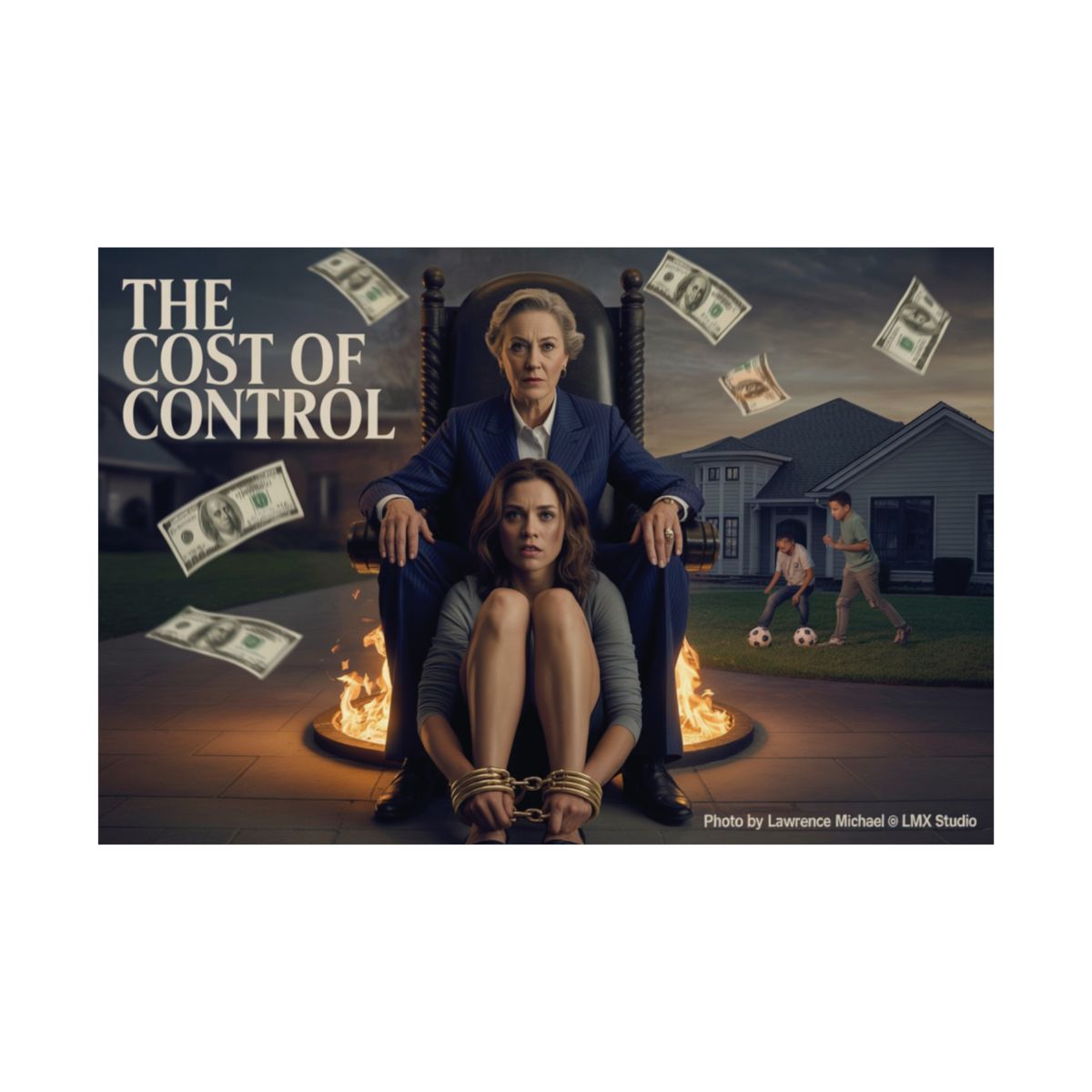 The Cost of Control — 18x12 Premium Matte Poster