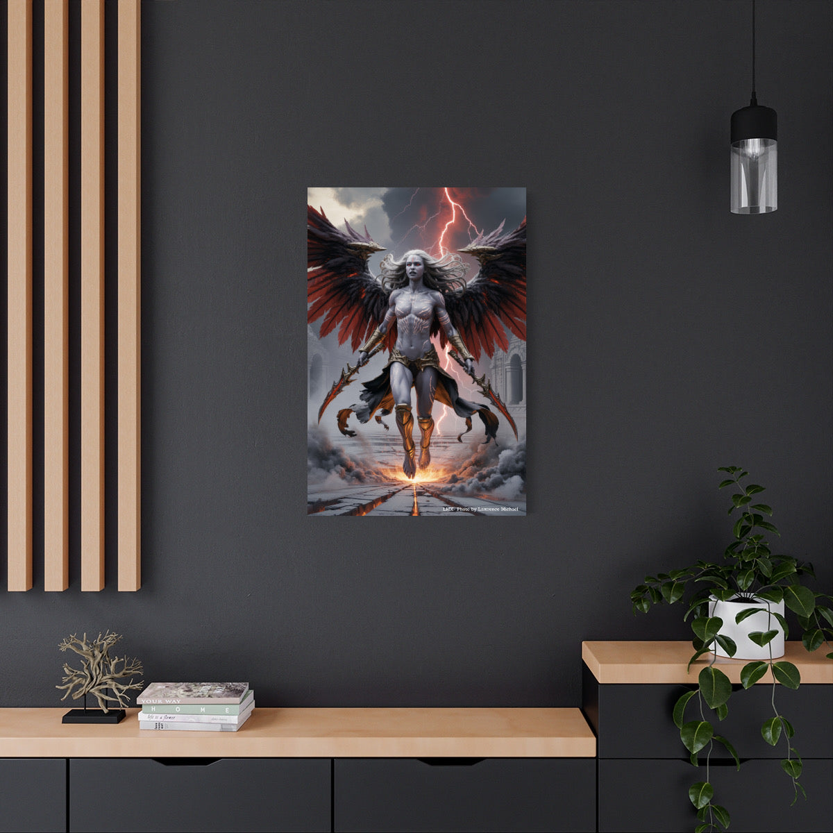 Lilith — The Fallen Flame | 24x36 LMX Canvas Edition