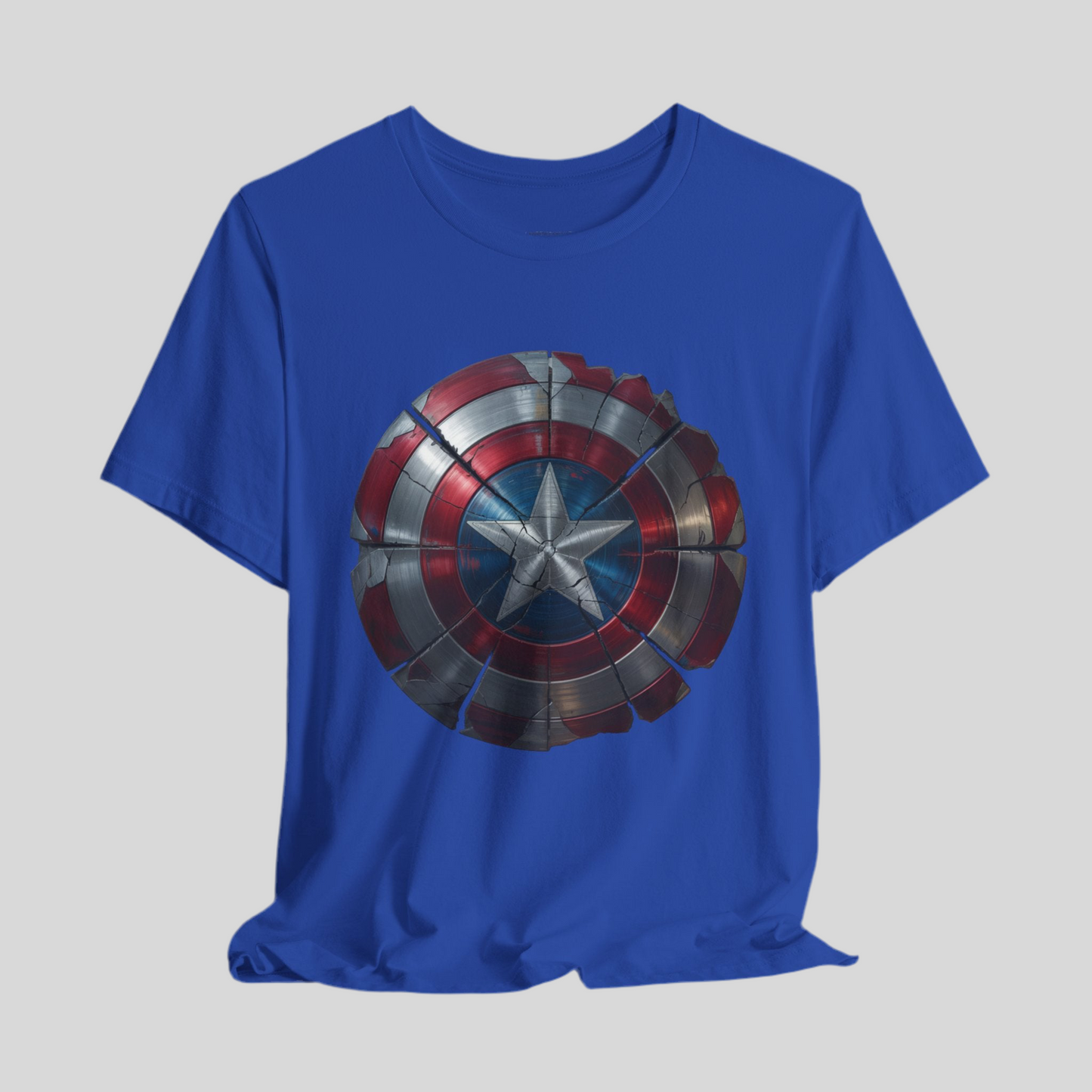 Heroic Shield Unisex Jersey Tee – Perfect for Fans!